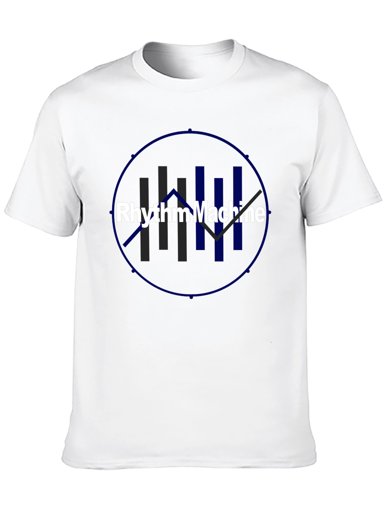 Rhythm Machine Graphic Tee - Stylish Music Inspired Shirt