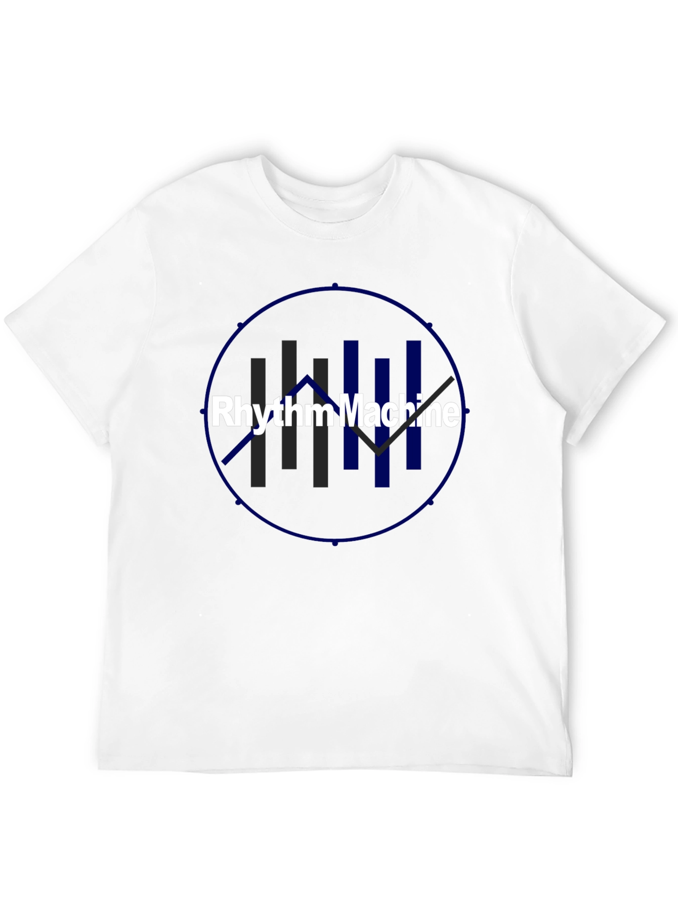 Rhythm Machine Graphic Tee - Stylish Music Inspired Shirt
