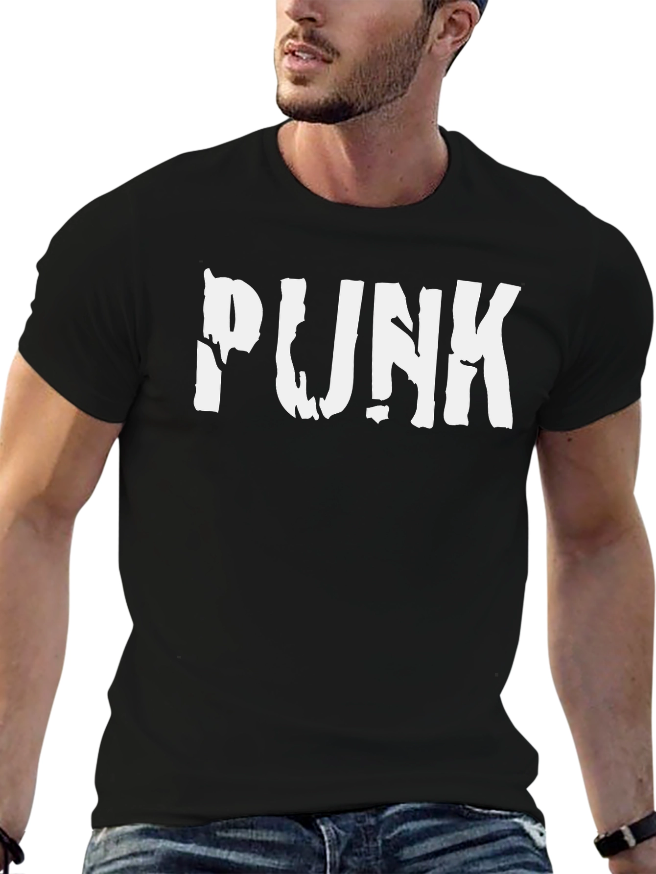 Punk Graphic Tee - Edgy Style