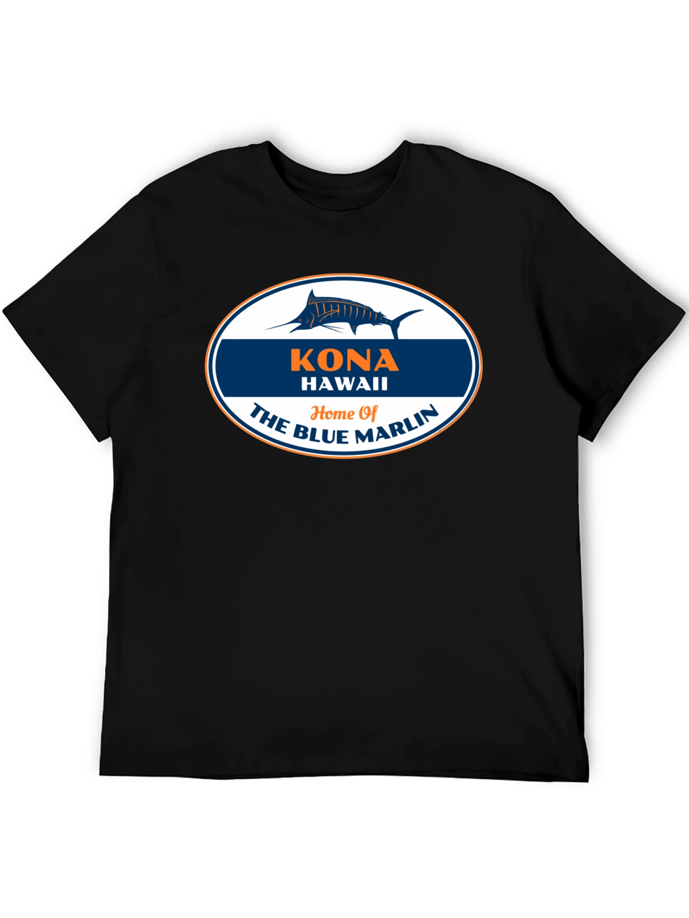 Kona Hawaii Blue Marlin Graphic T-Shirt