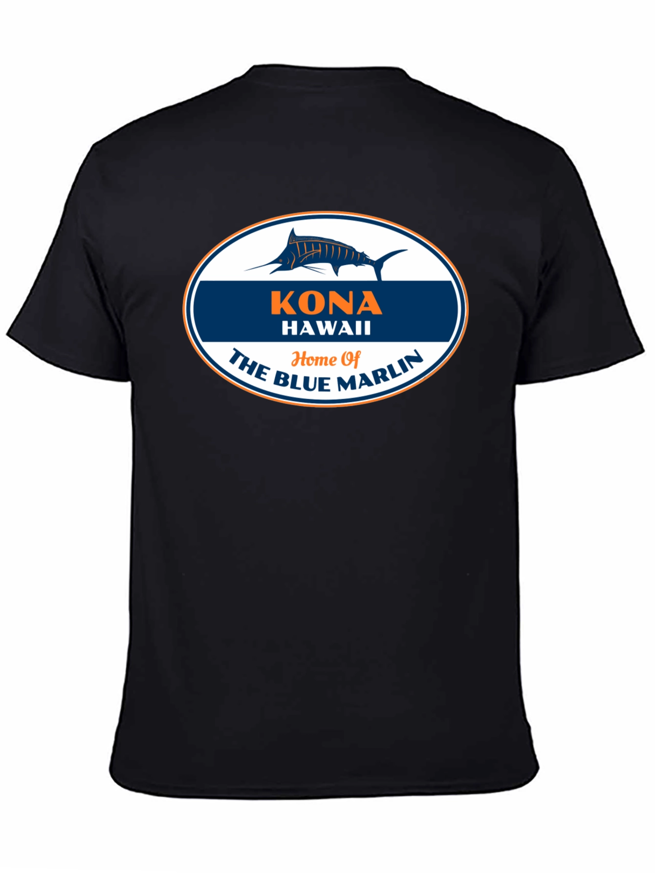 Kona Hawaii Blue Marlin Graphic T-Shirt