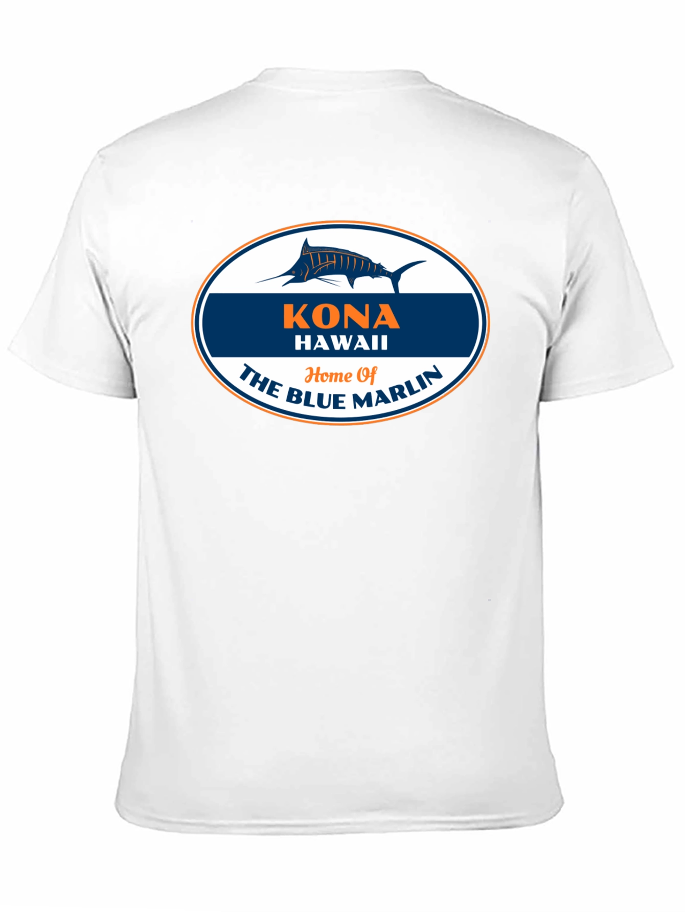 Kona Hawaii Blue Marlin Graphic T-Shirt