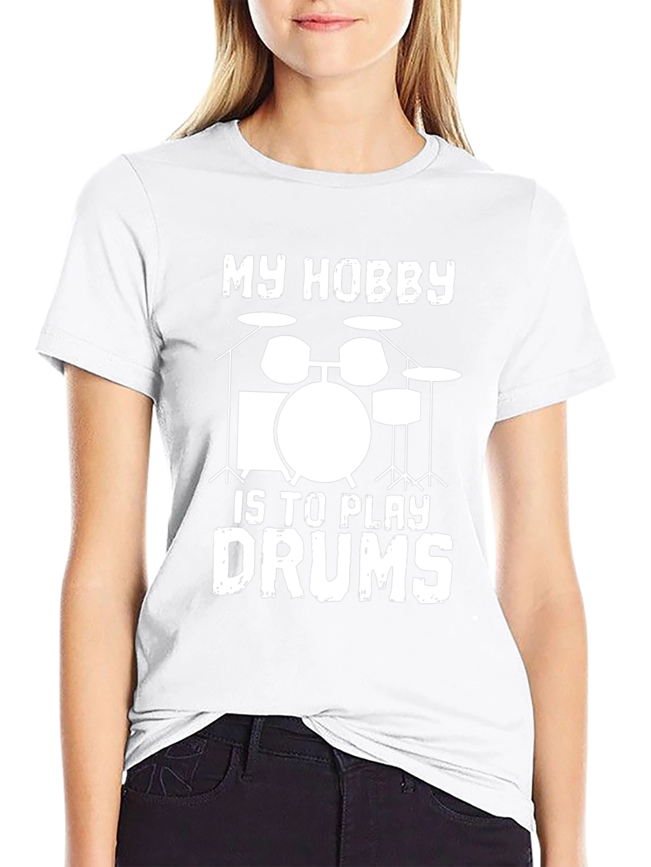 My Hobby is to Play Drums Graphic T-Shirt