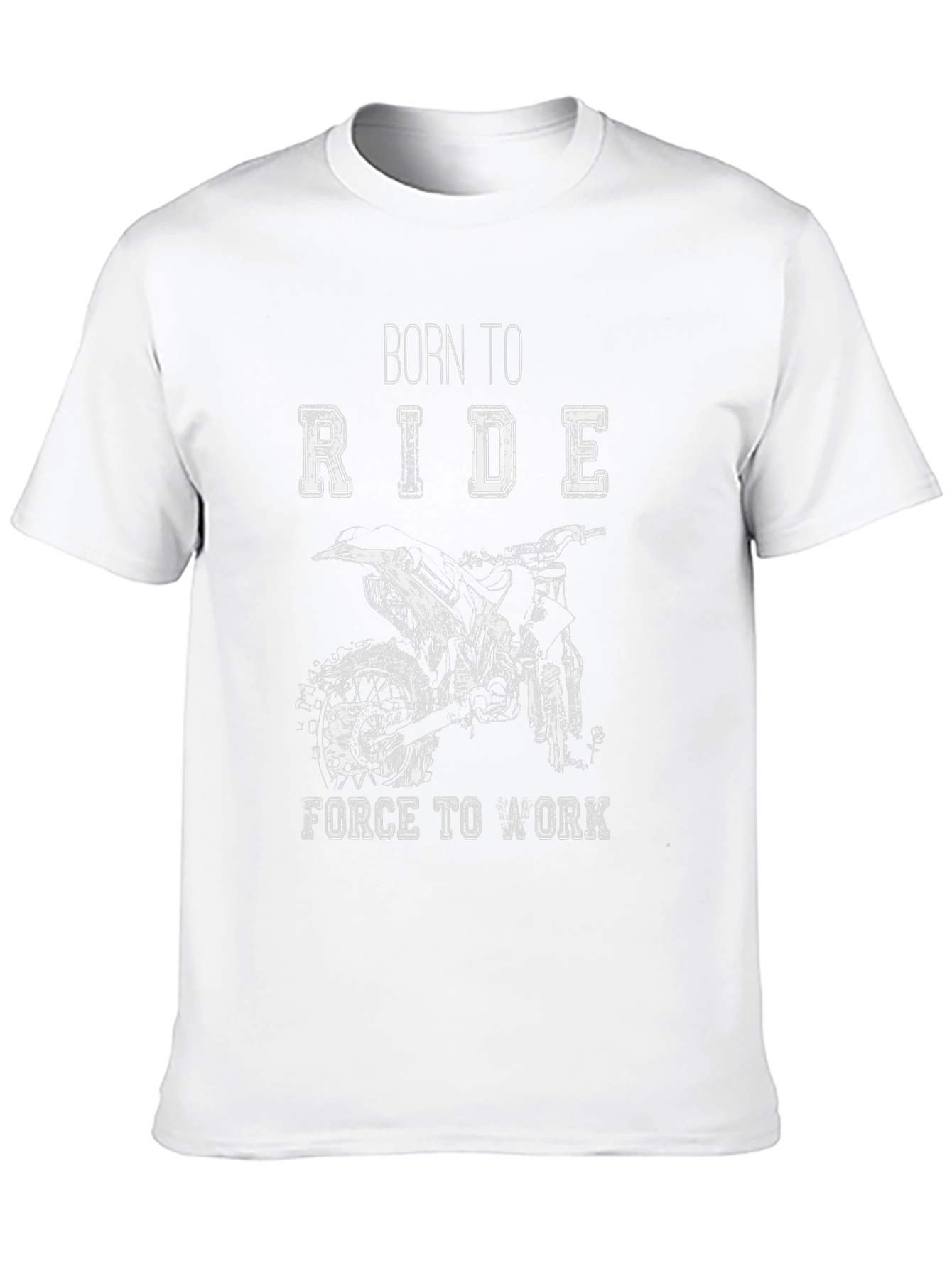 Born to Ride Black Graphic Tee