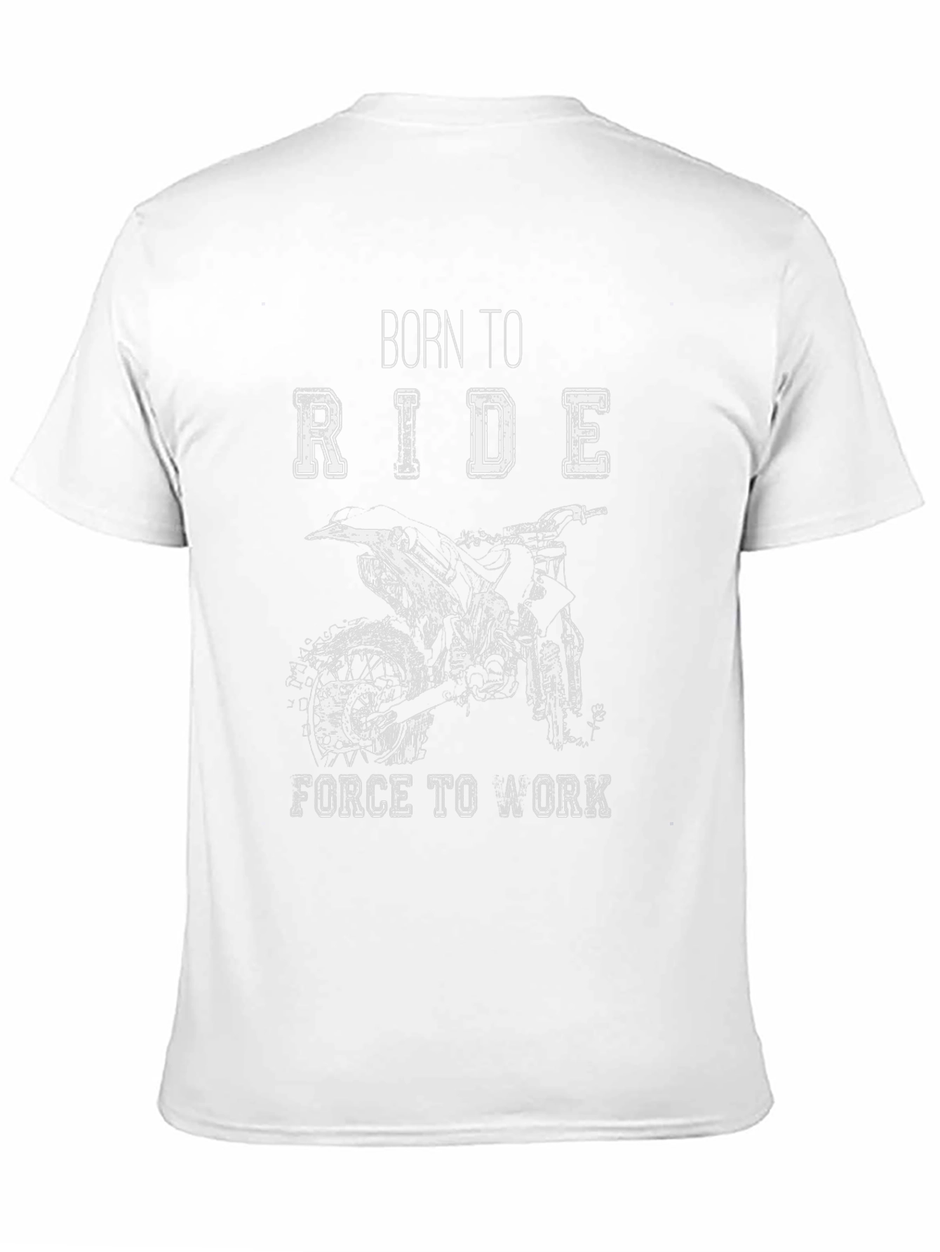 Born to Ride Black Graphic Tee