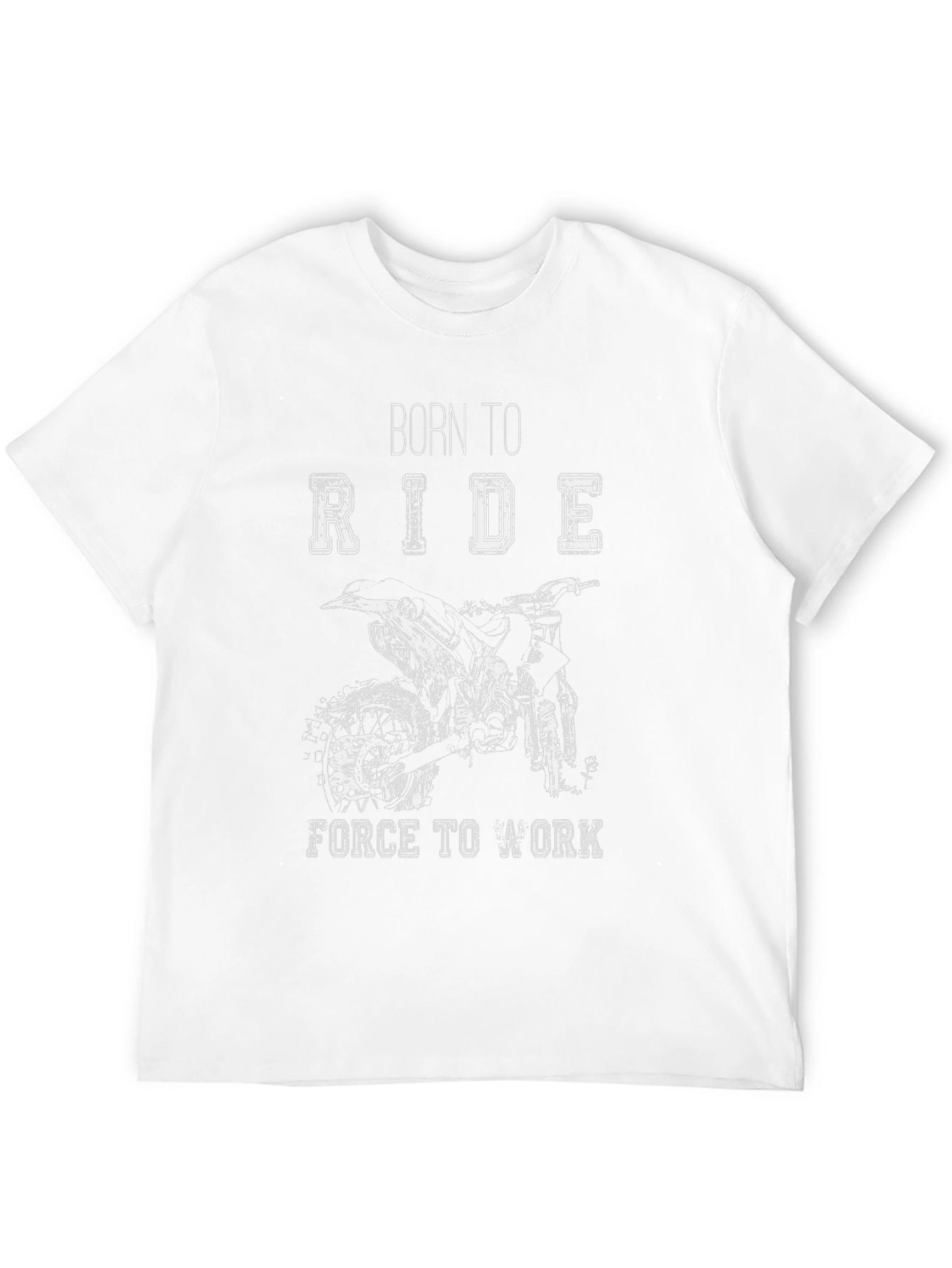 Born to Ride Black Graphic Tee