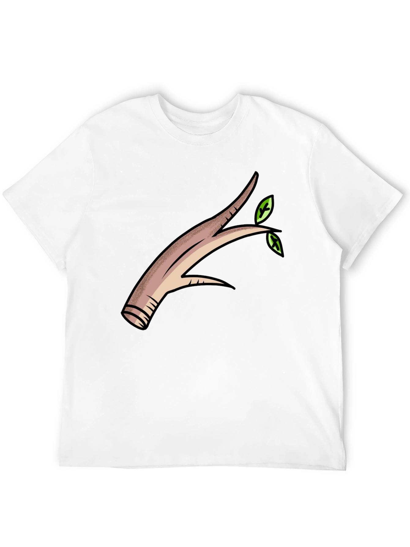 Nature Branch Graphic T-Shirt - Black