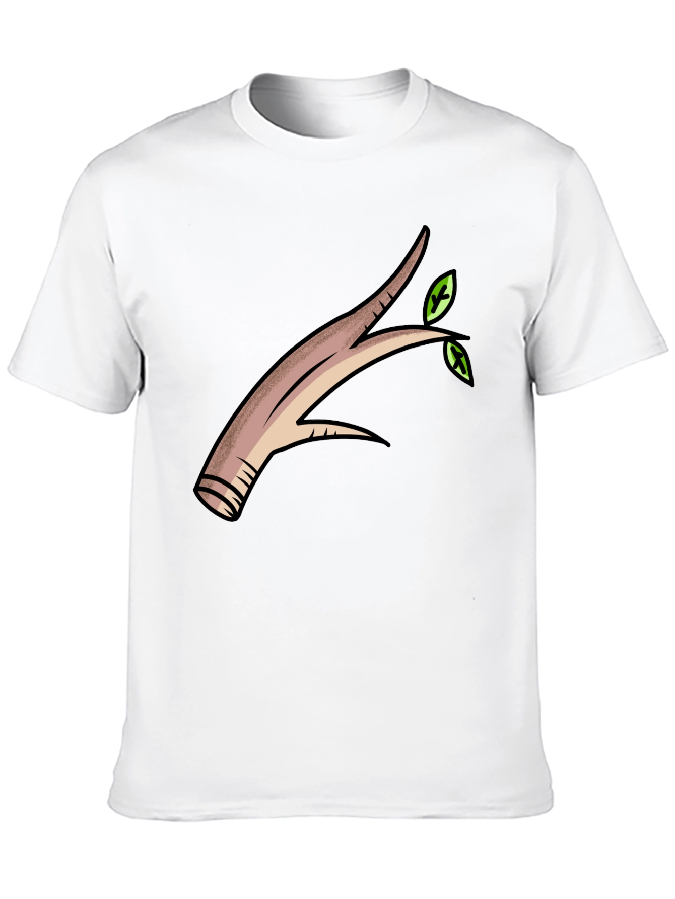 Nature Branch Graphic T-Shirt - Black