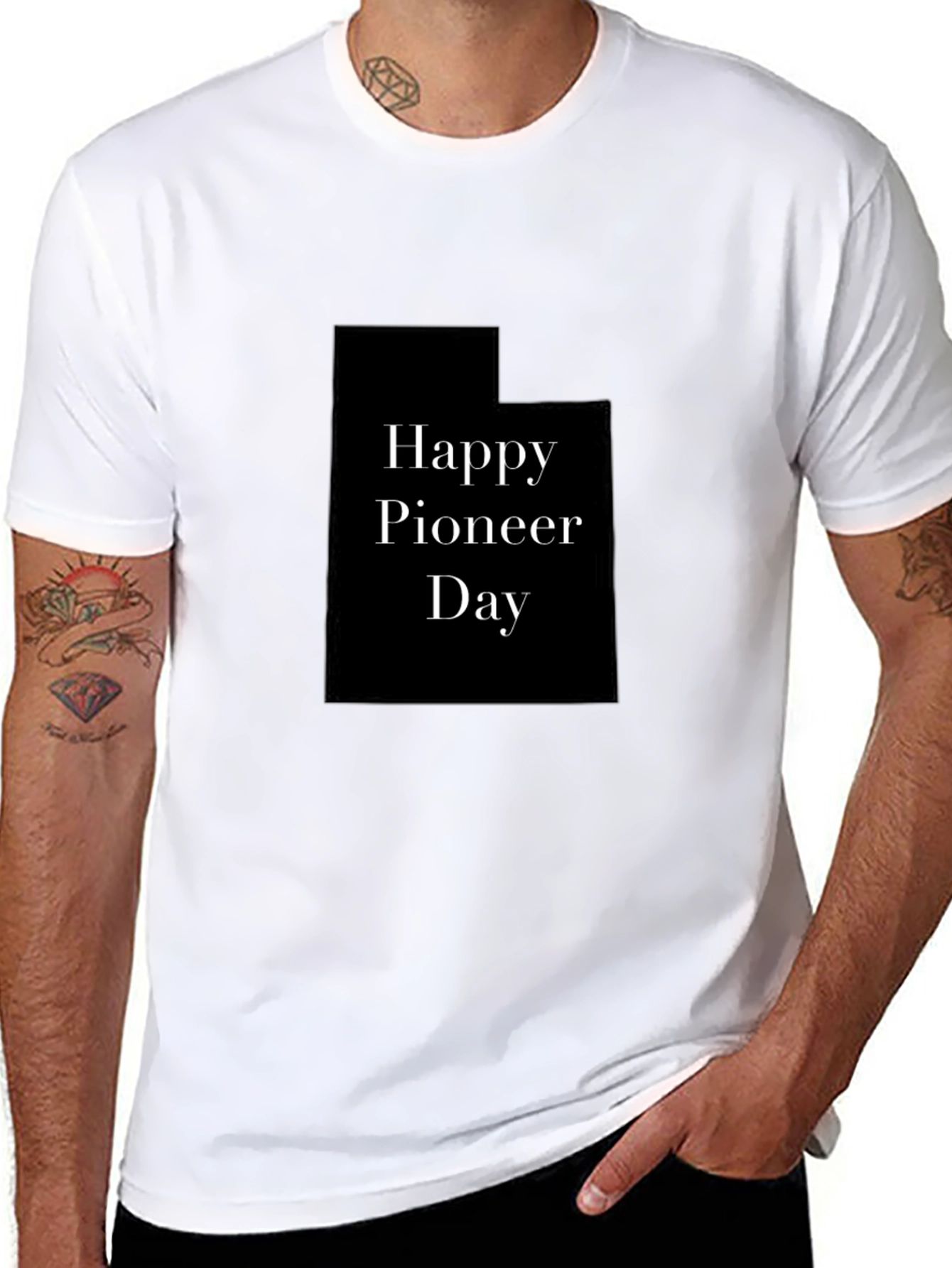 Happy Pioneer Day Graphic Tee