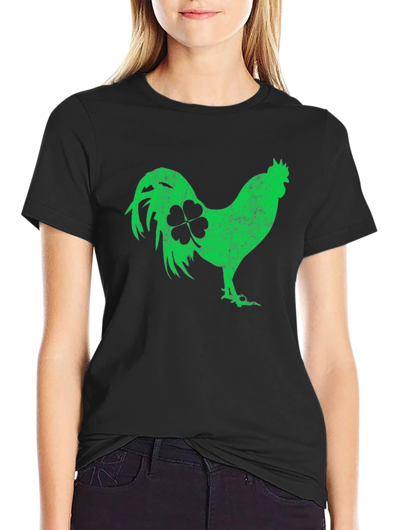 Lucky Rooster St. Patricks Day T-Shirt