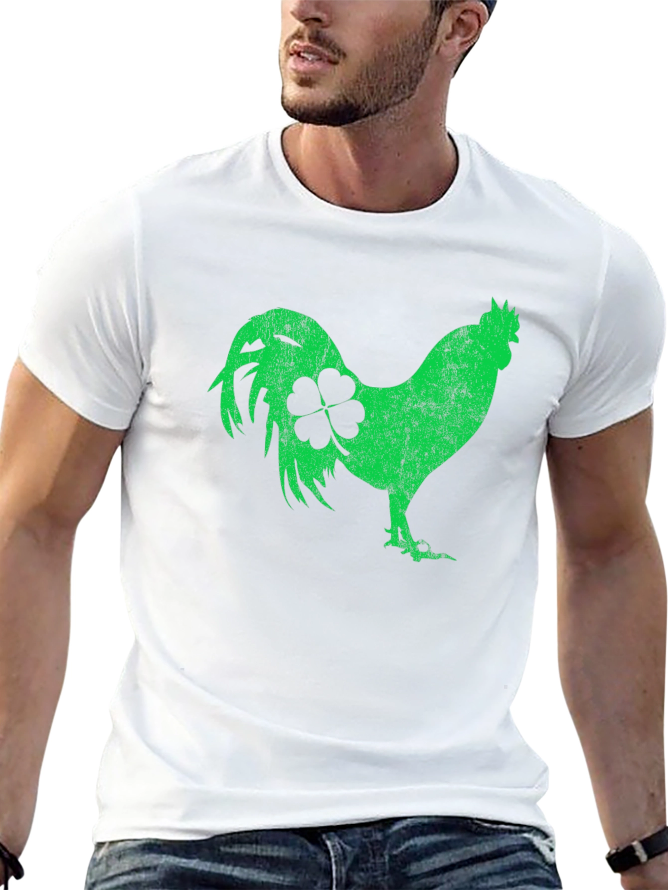 Lucky Rooster St. Patricks Day T-Shirt