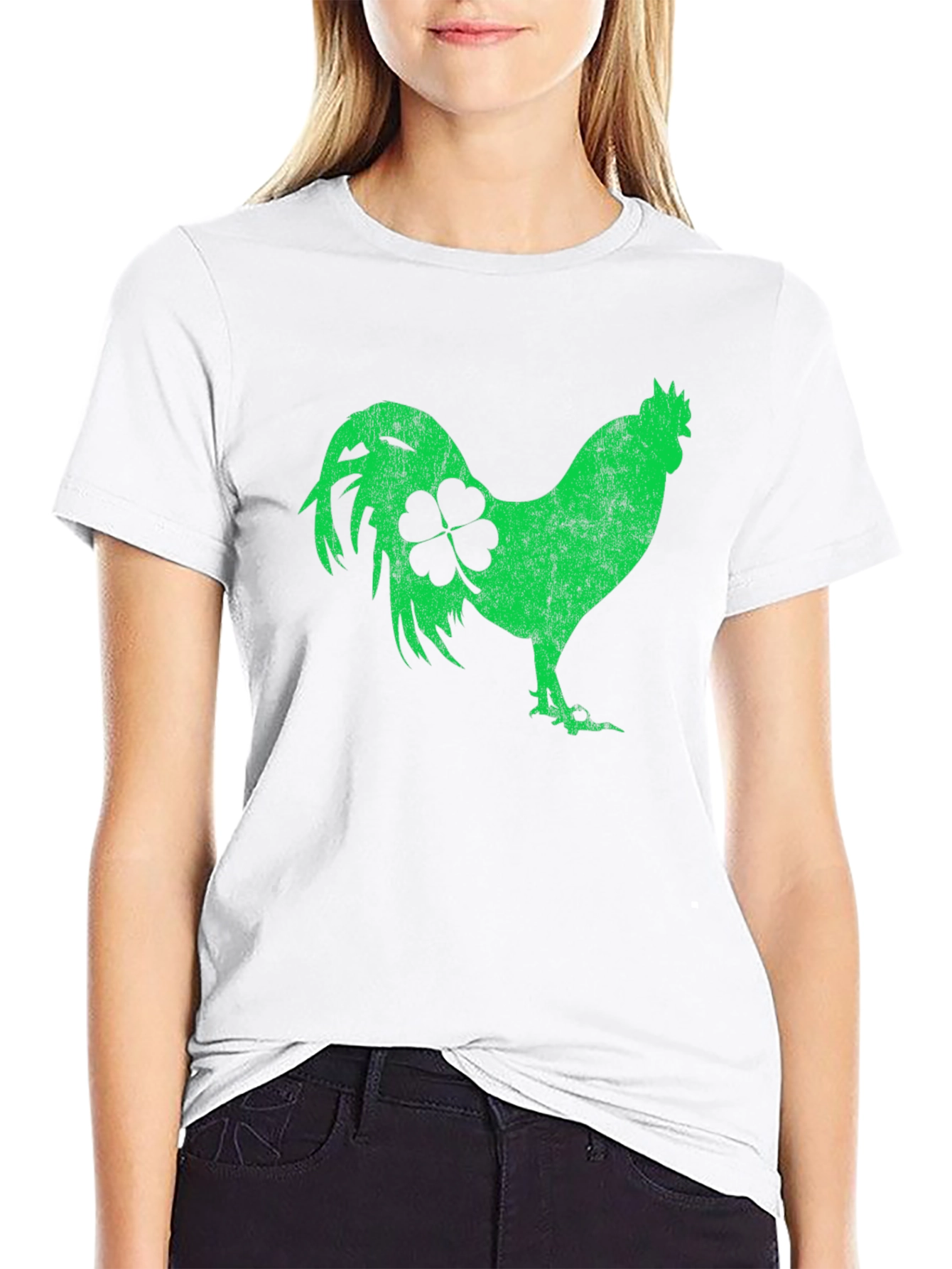 Lucky Rooster St. Patricks Day T-Shirt
