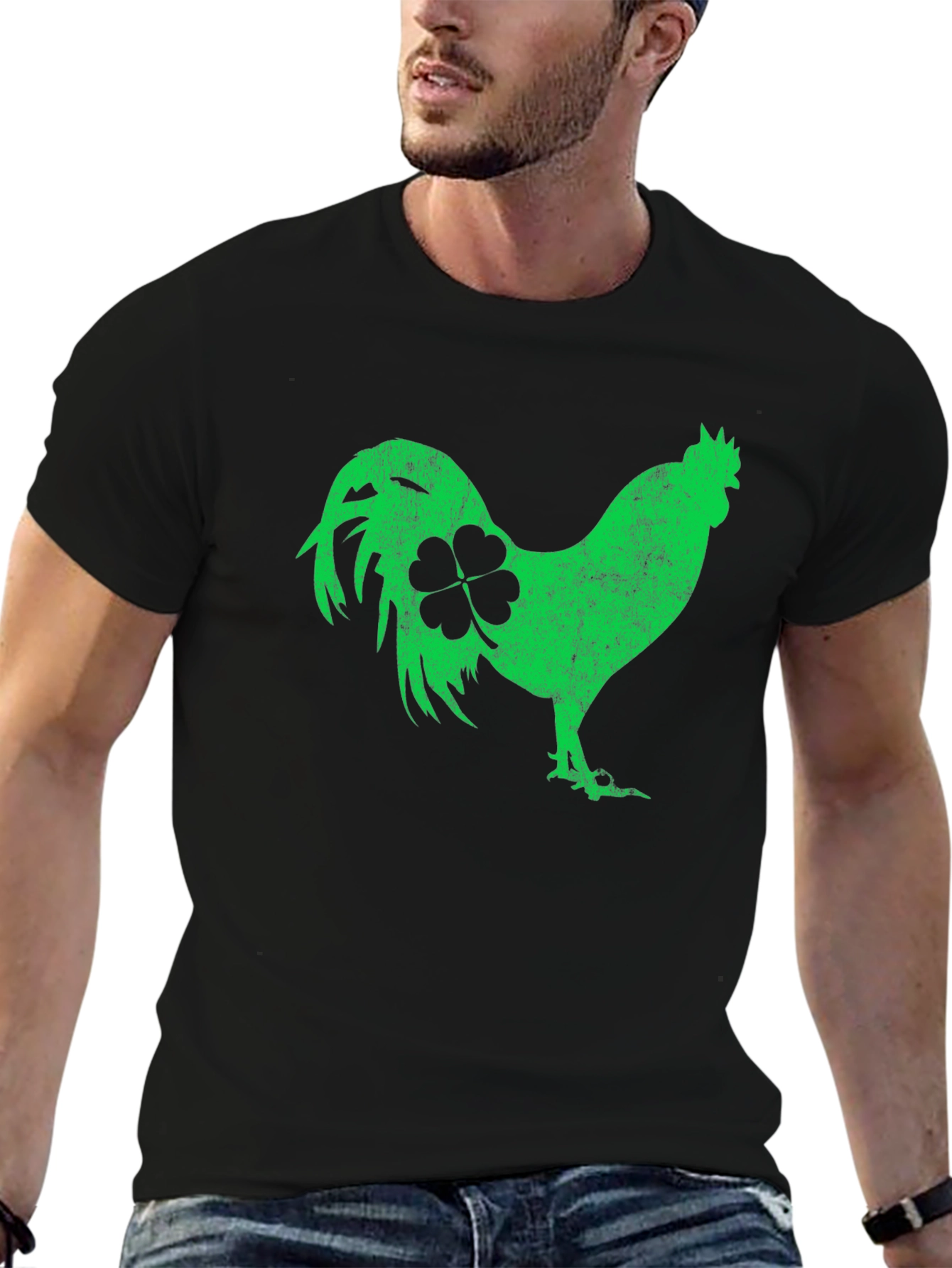 Lucky Rooster St. Patricks Day T-Shirt