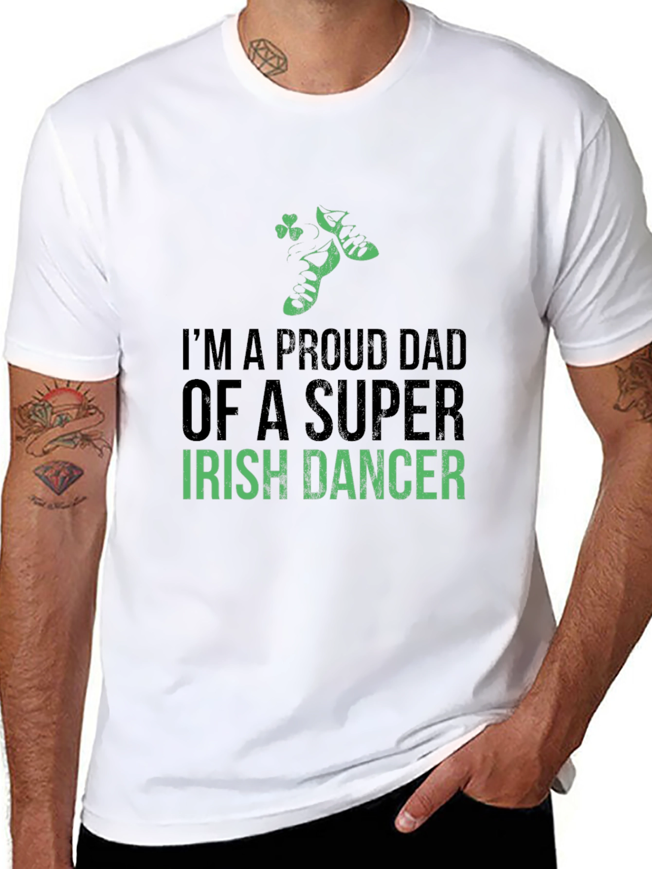 Proud Dad of a Super Irish Dancer T-Shirt