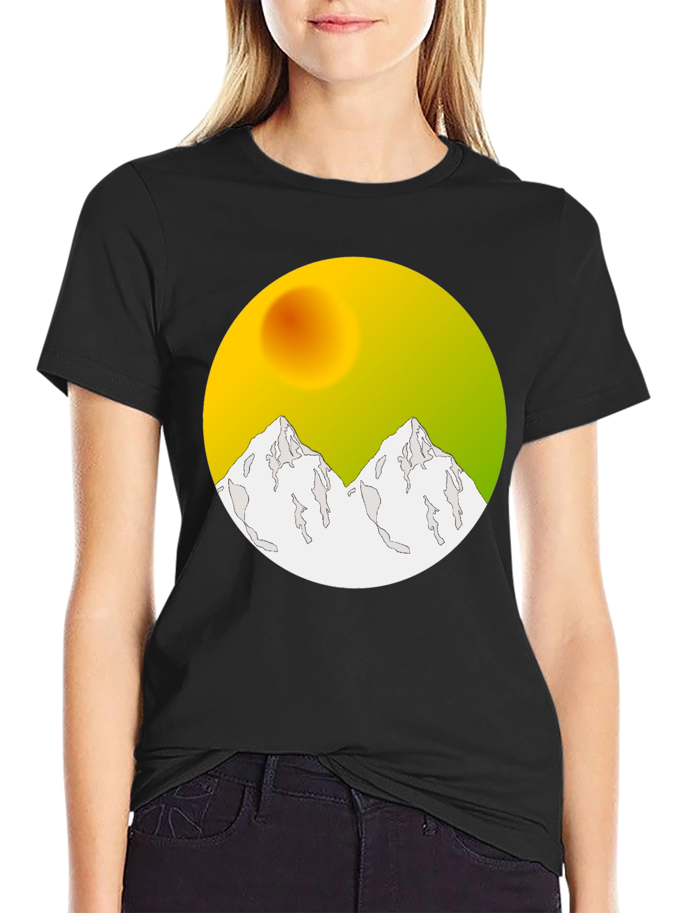 Mountain Sunset Graphic Tee