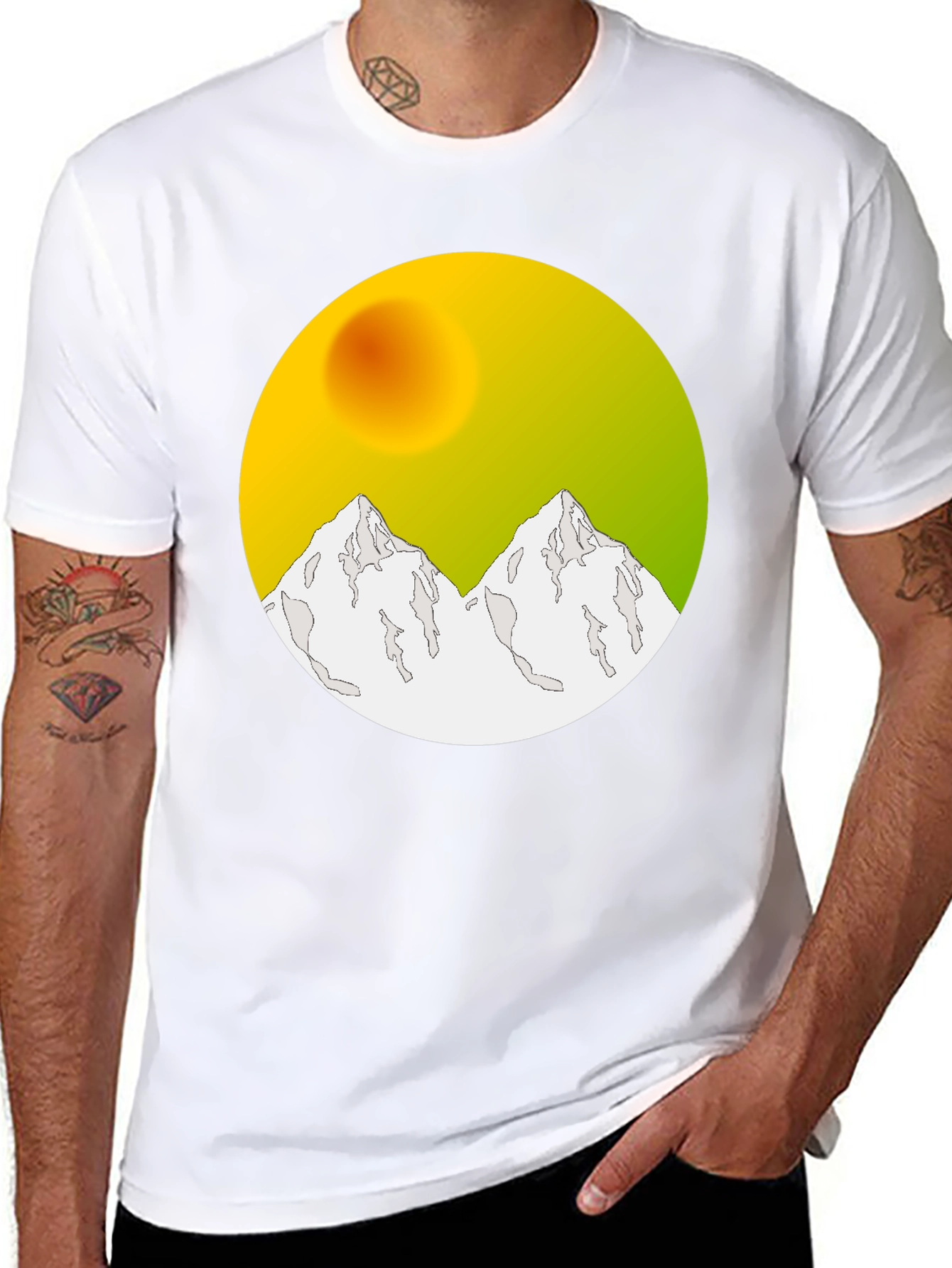 Mountain Sunset Graphic Tee