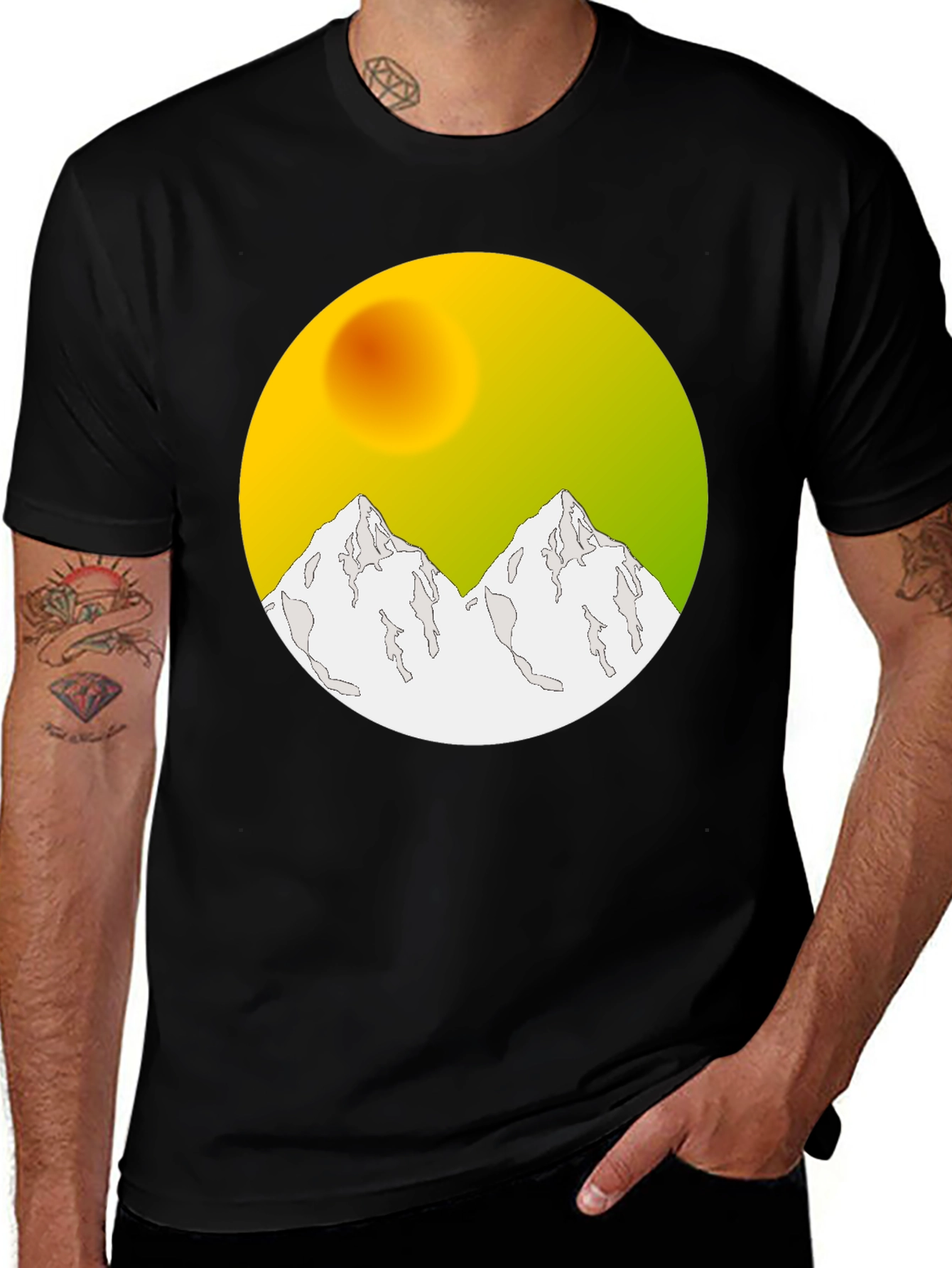Mountain Sunset Graphic Tee