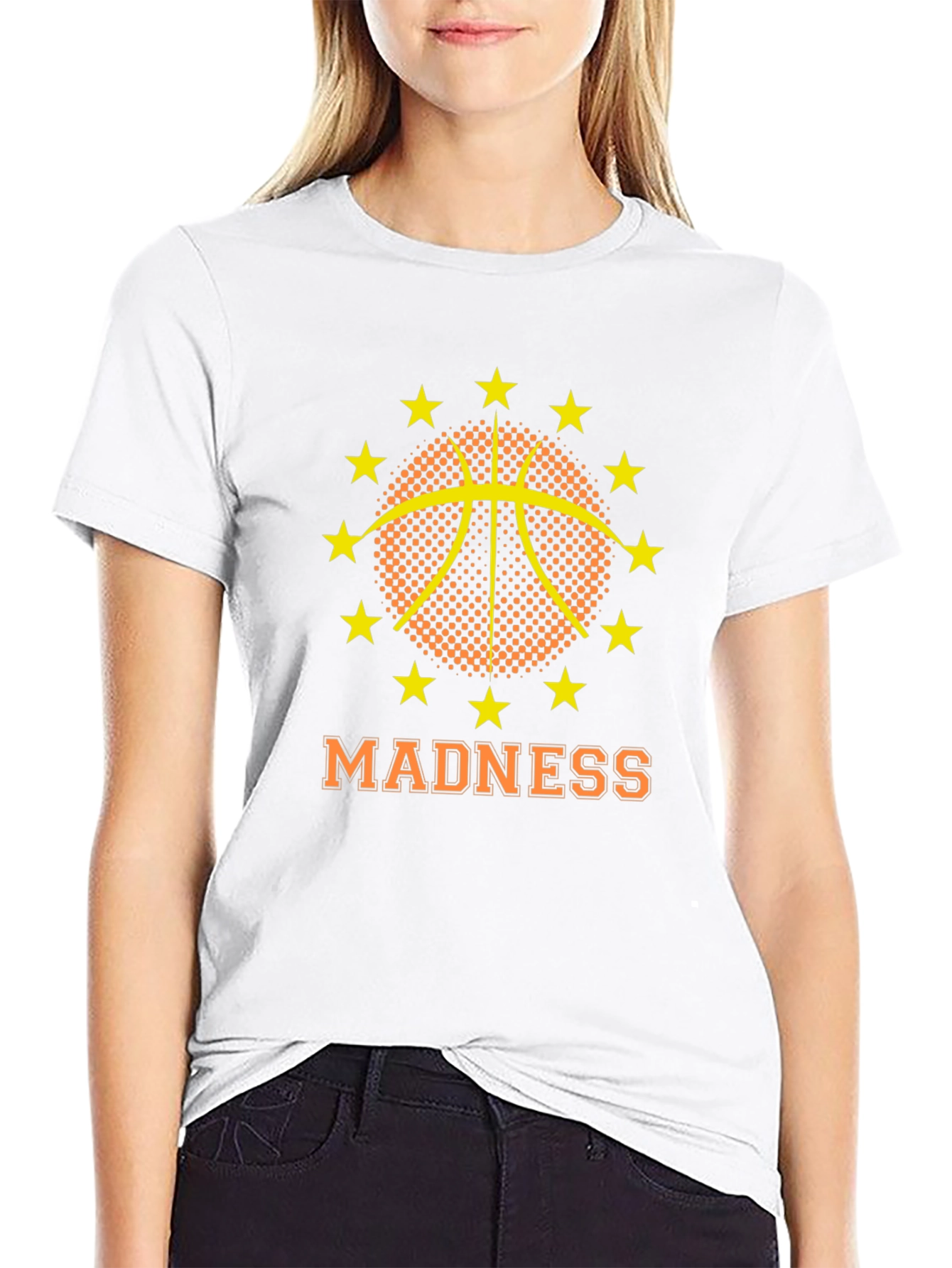 Madness Basketball Star Graphic Tee