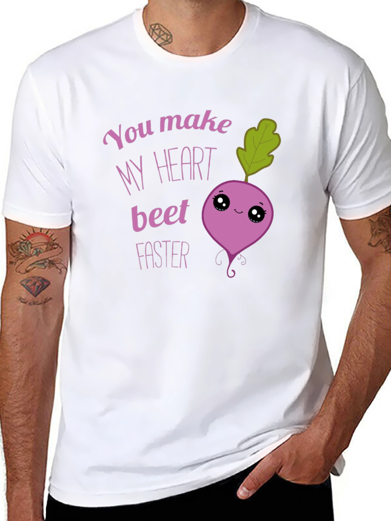 Funny You Make My Heart Beet Faster T-Shirt