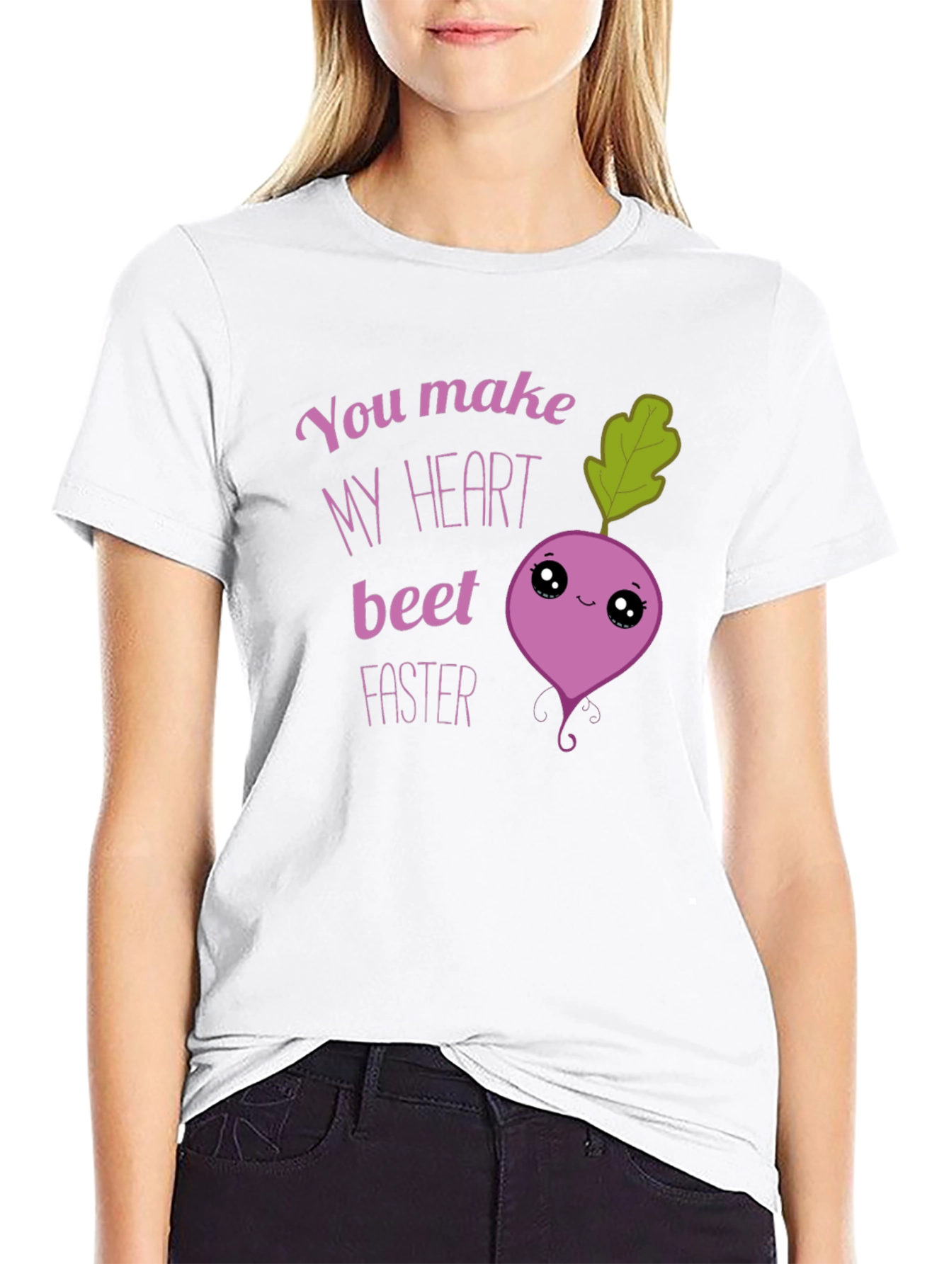 Funny You Make My Heart Beet Faster T-Shirt