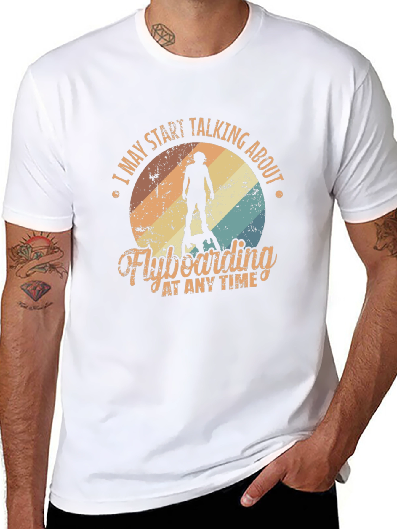 Flyboarding T-Shirt - May Start Talking About It