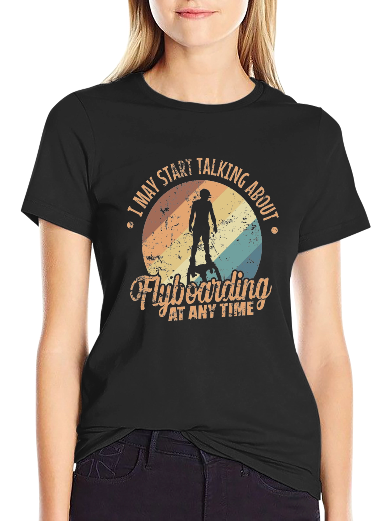 Flyboarding T-Shirt - May Start Talking About It