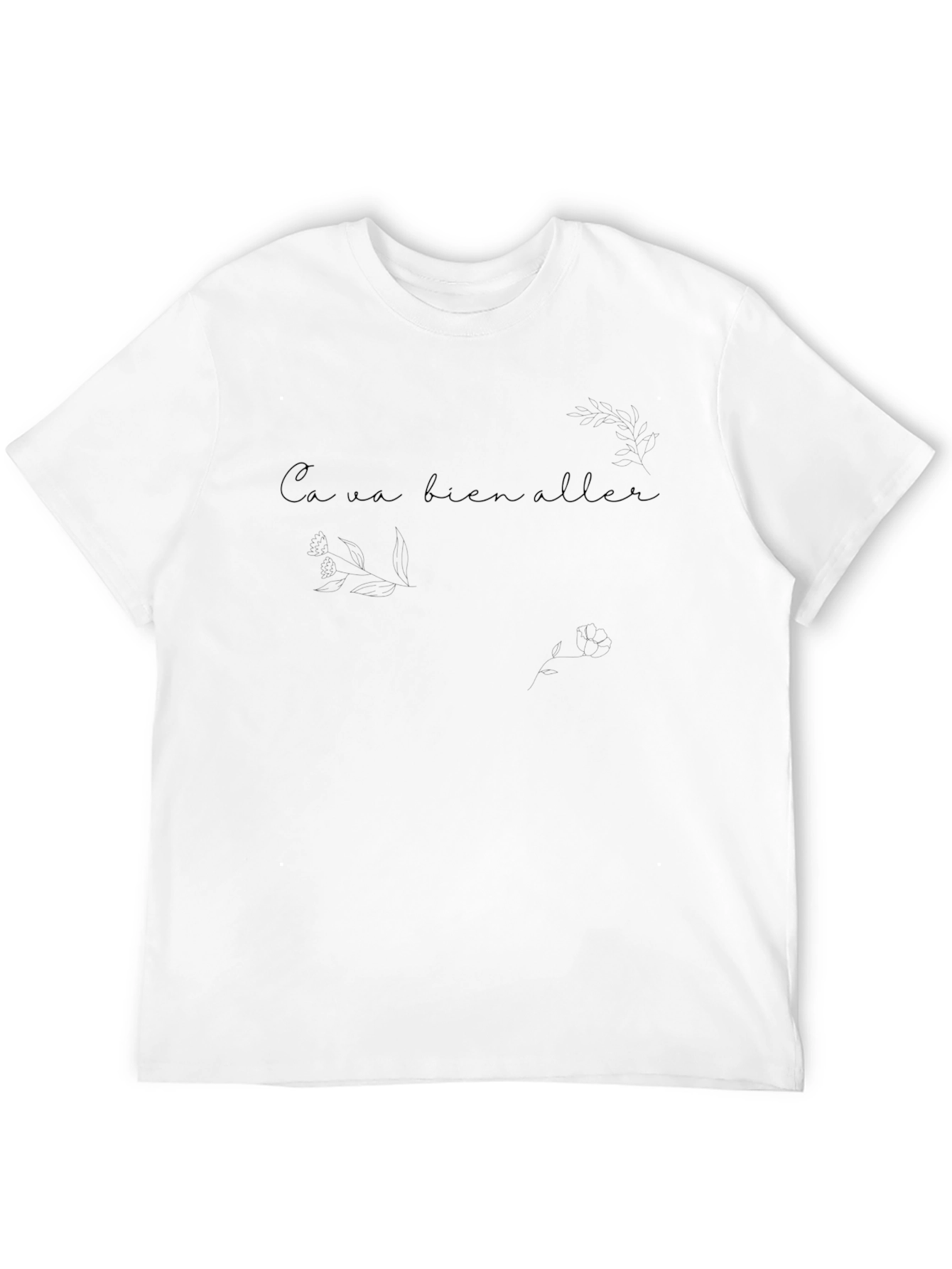 Optimistic French Quote Graphic Tee