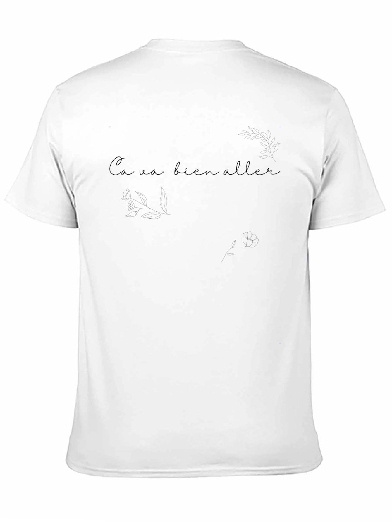 Optimistic French Quote Graphic Tee