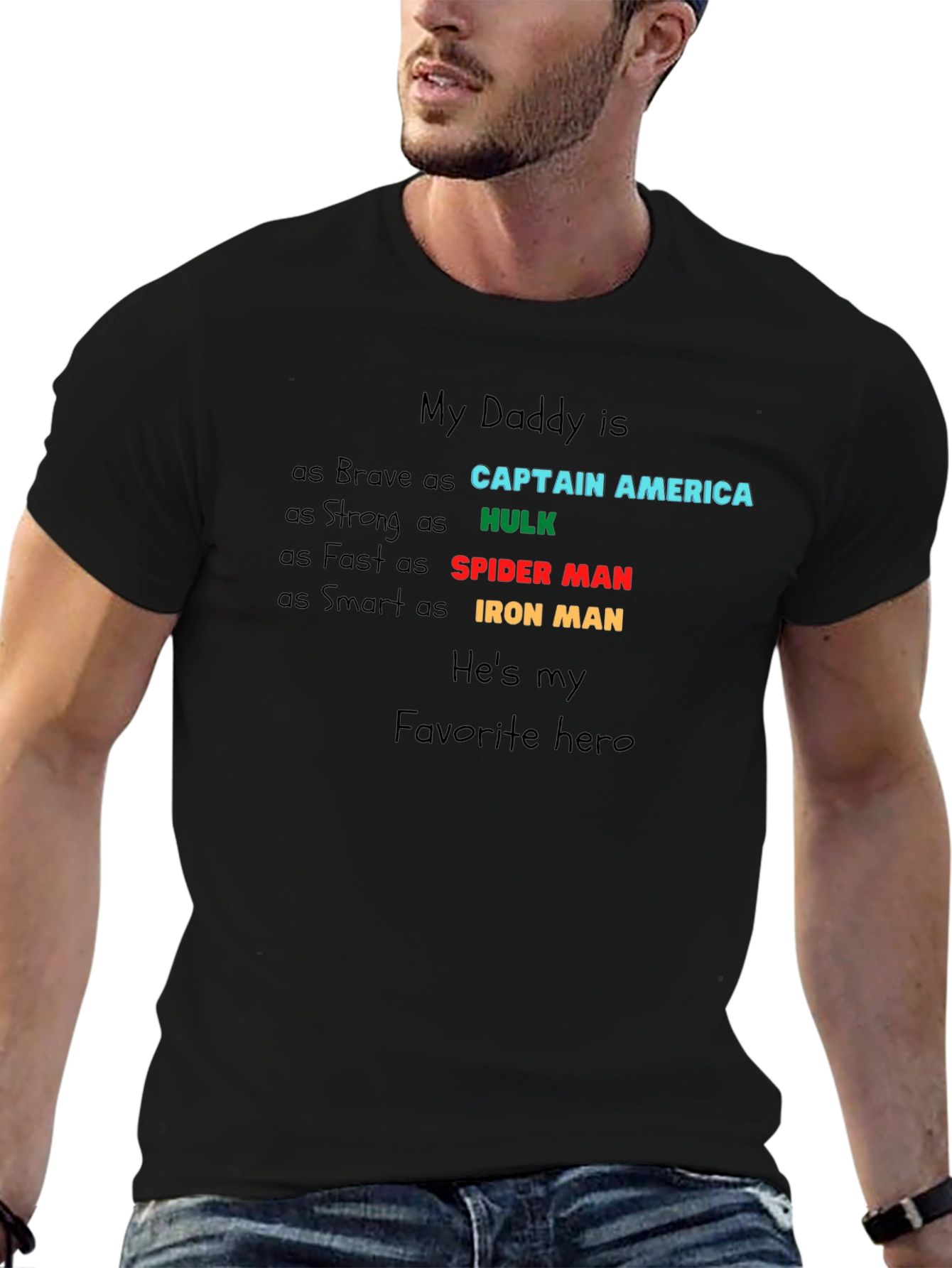 My Daddy is My Hero T-Shirt