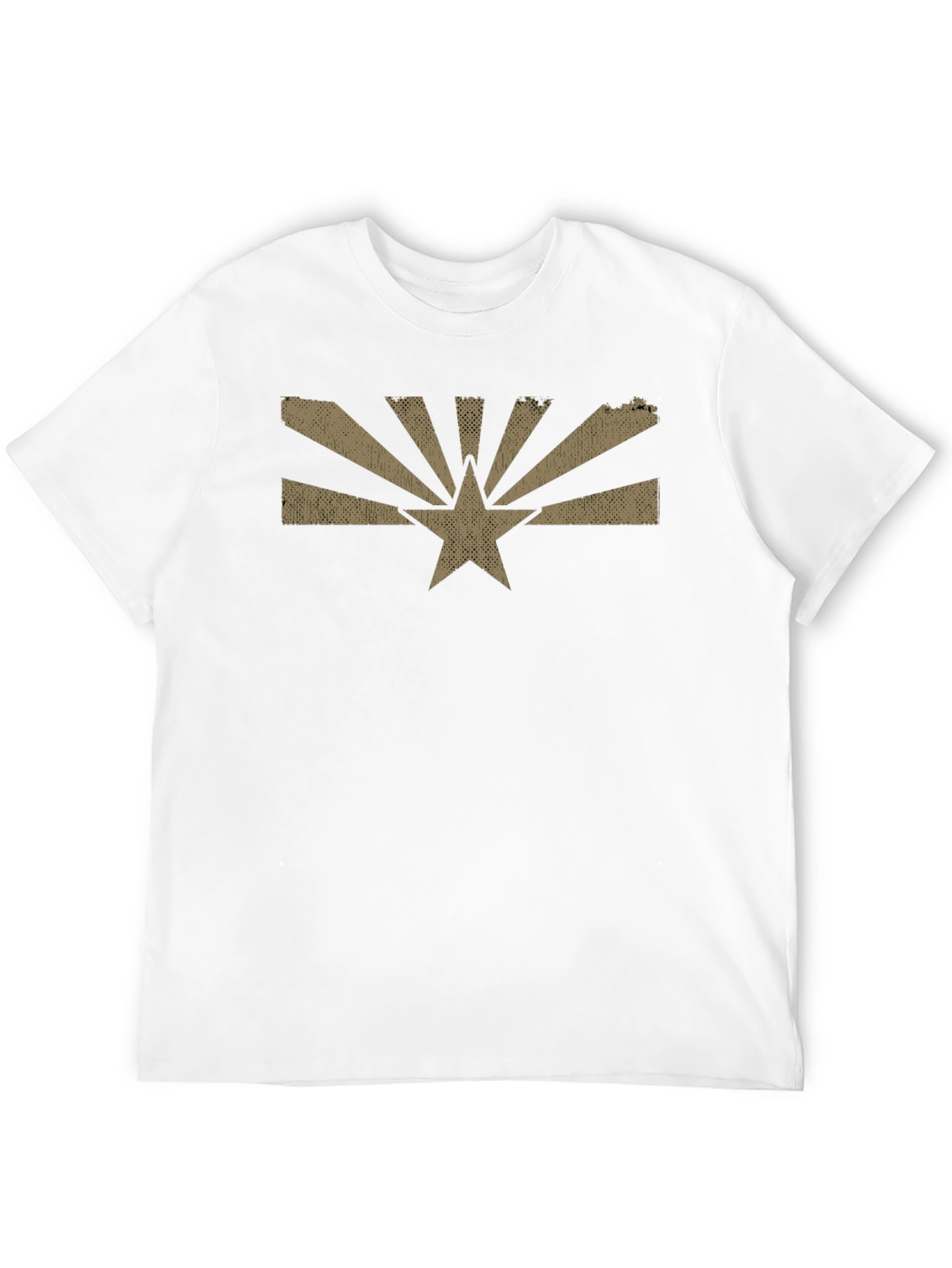 Arizona Flag Graphic Tee - Mens Black T-Shirt