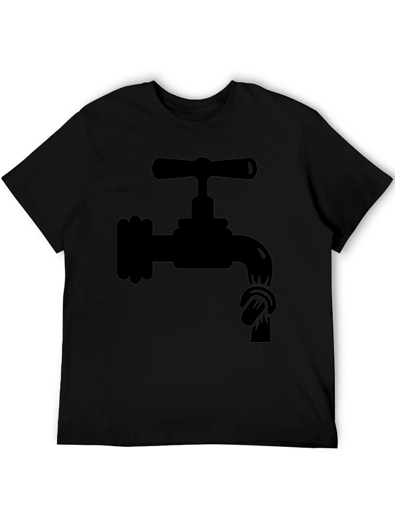 Funny Plumbing Problem T-Shirt - Knotted Faucet Design