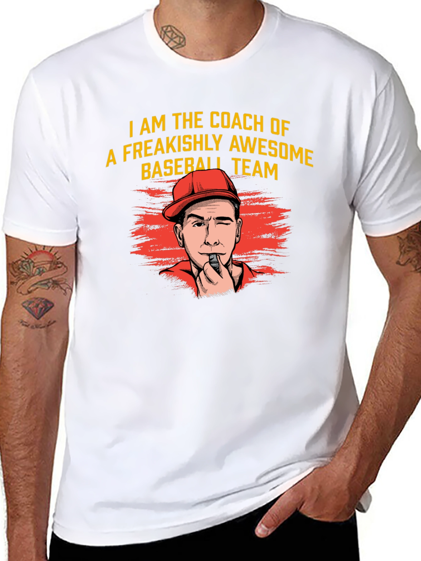 Freakishly Awesome Baseball Coach T-Shirt