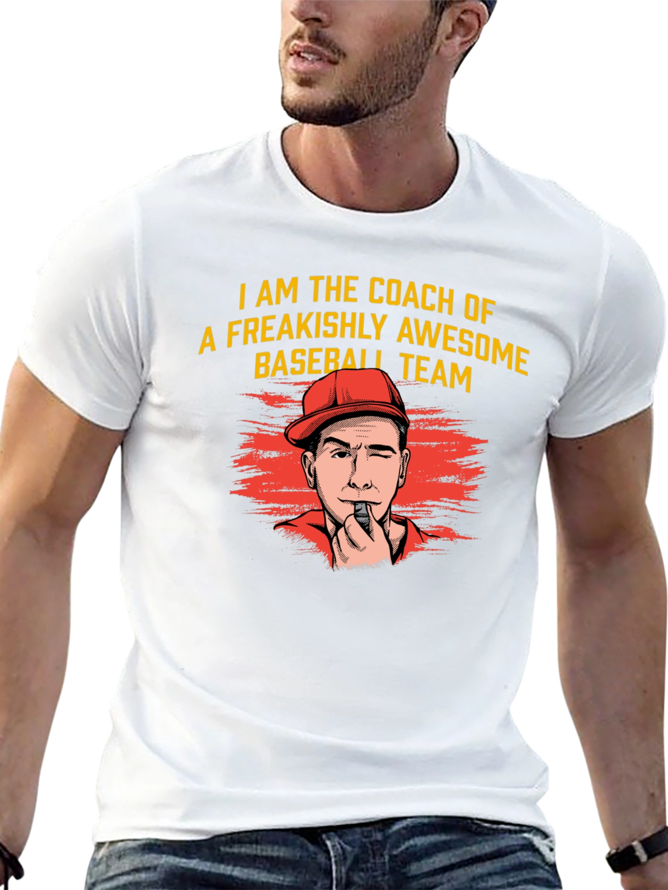 Freakishly Awesome Baseball Coach T-Shirt