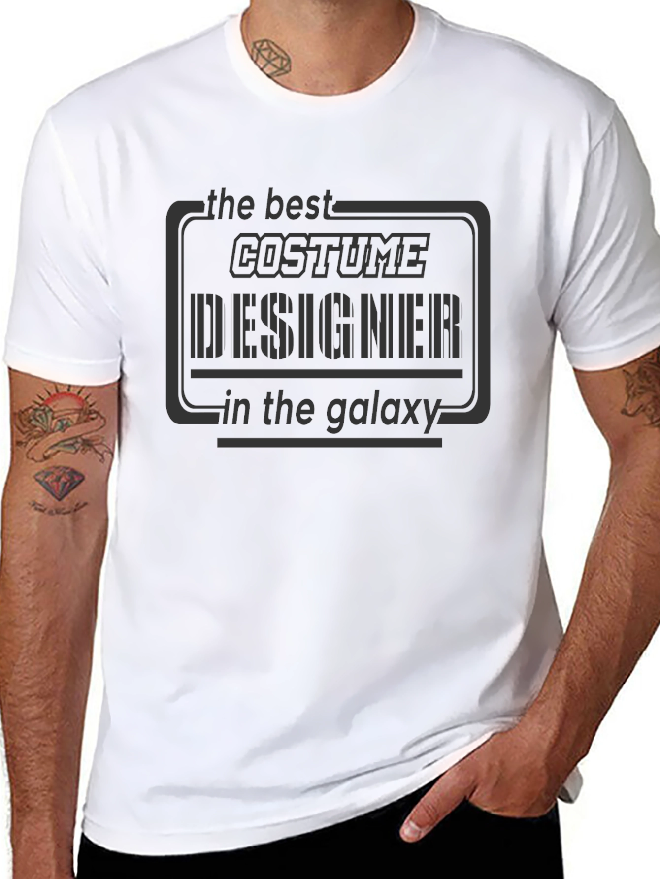 Costume Designer Galaxy T-Shirt - Black