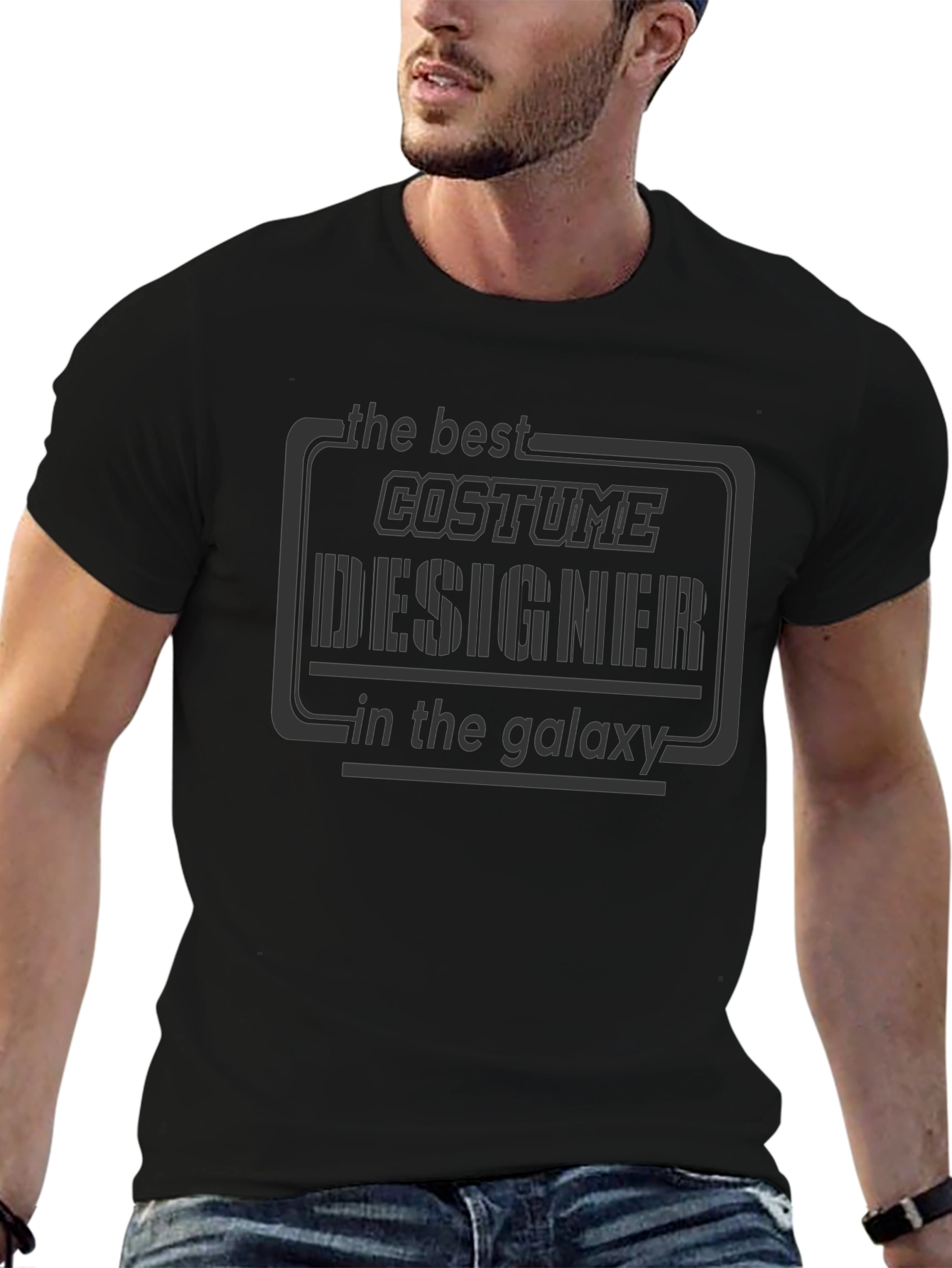 Costume Designer Galaxy T-Shirt - Black