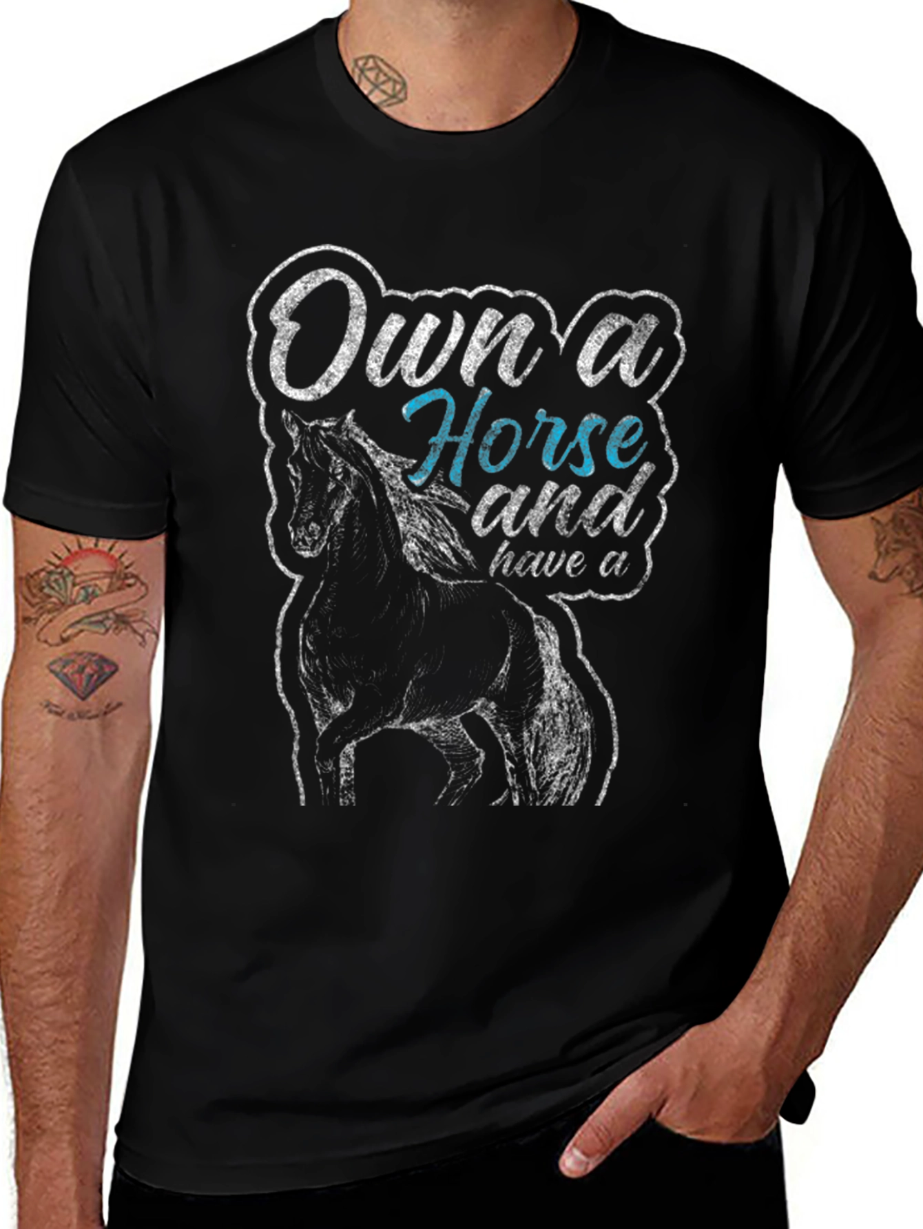 Own a Horse Graphic T-Shirt