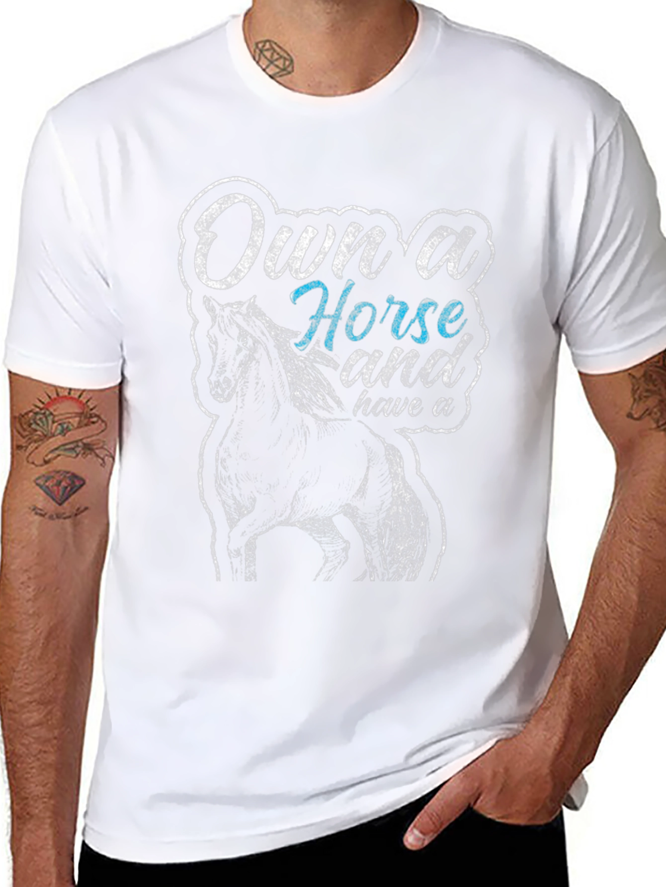 Own a Horse Graphic T-Shirt