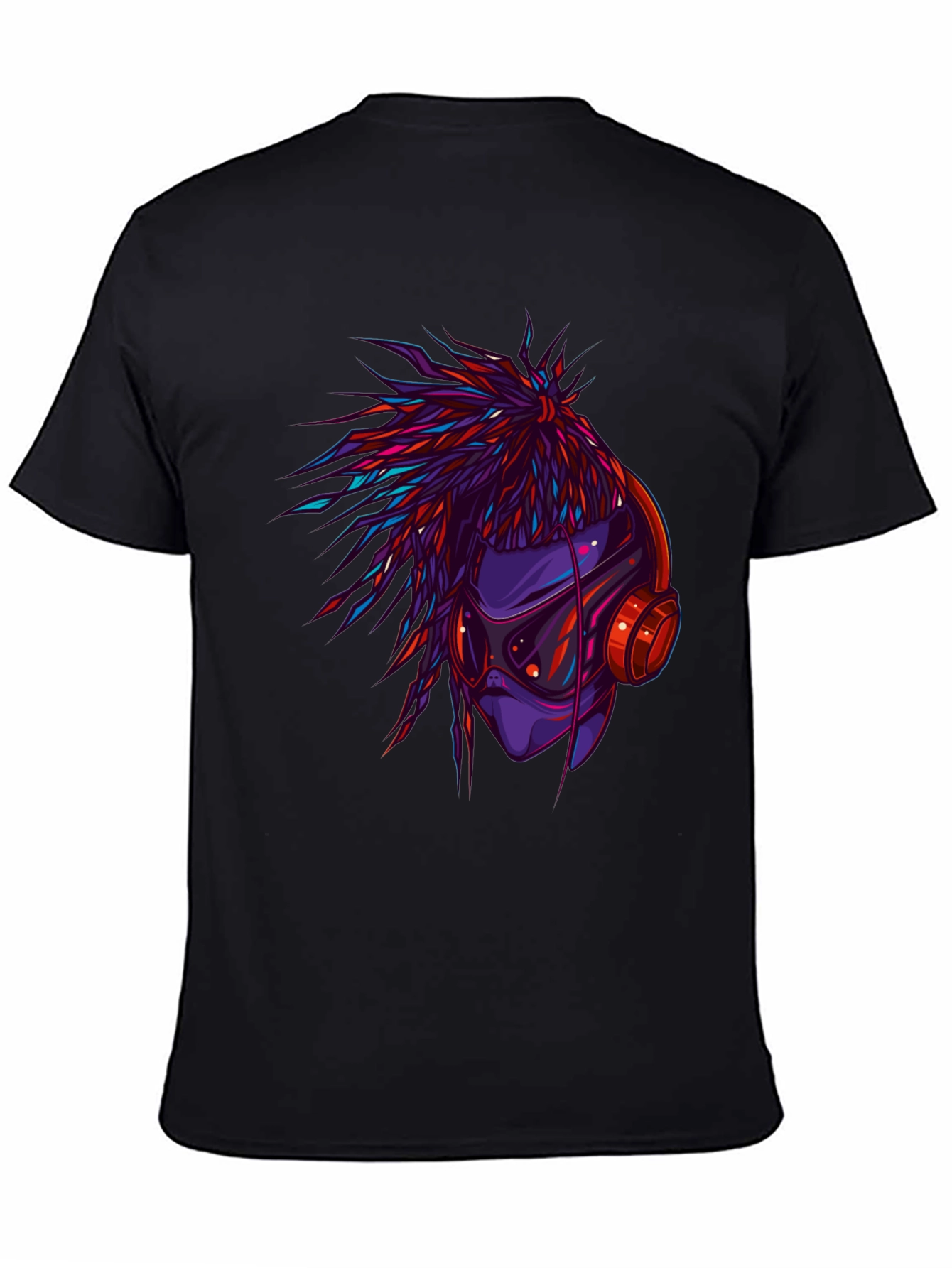Cyberpunk DJ Graphic Tee - Cool Style