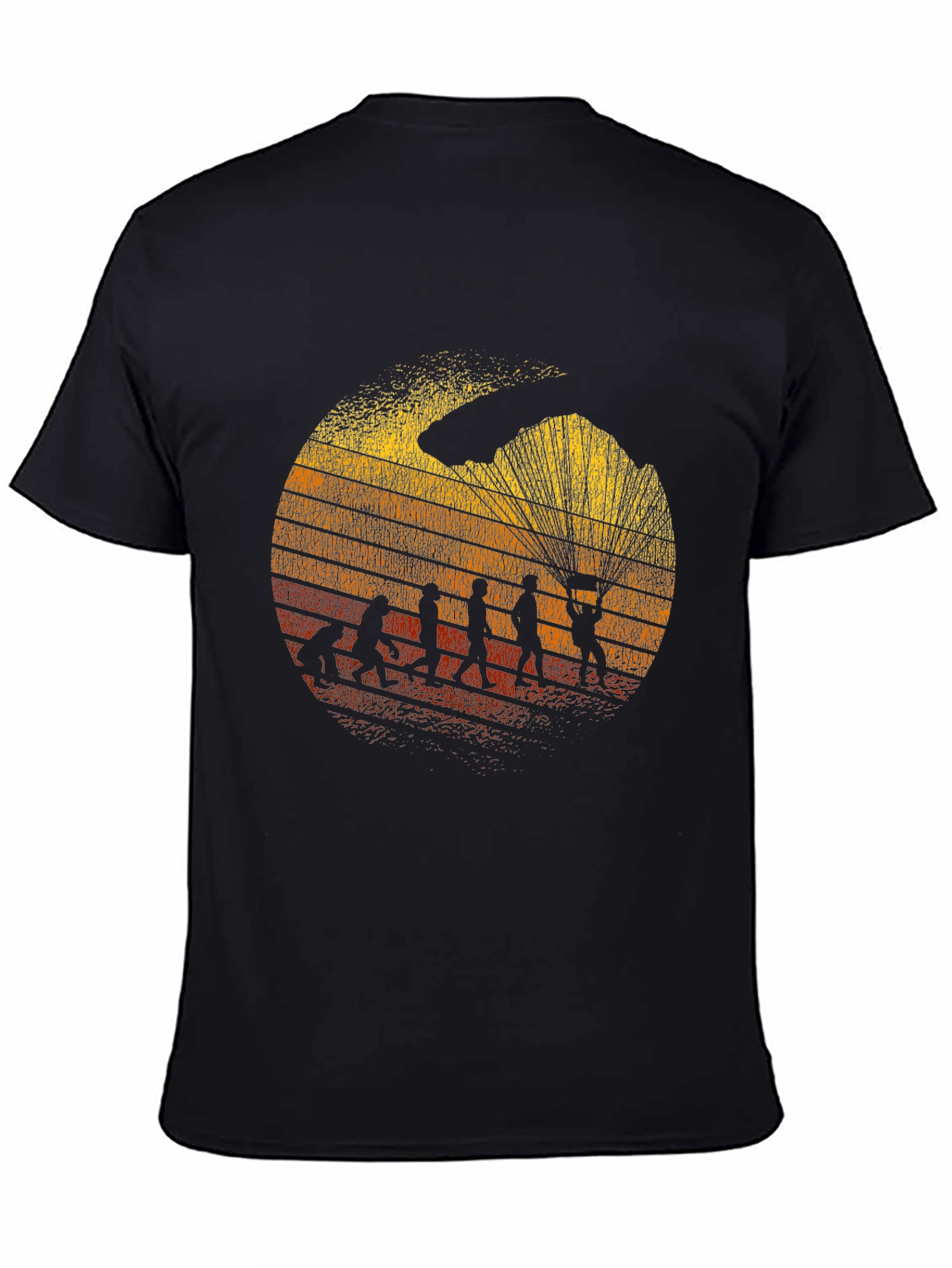 Parachute Evolution Black T-Shirt