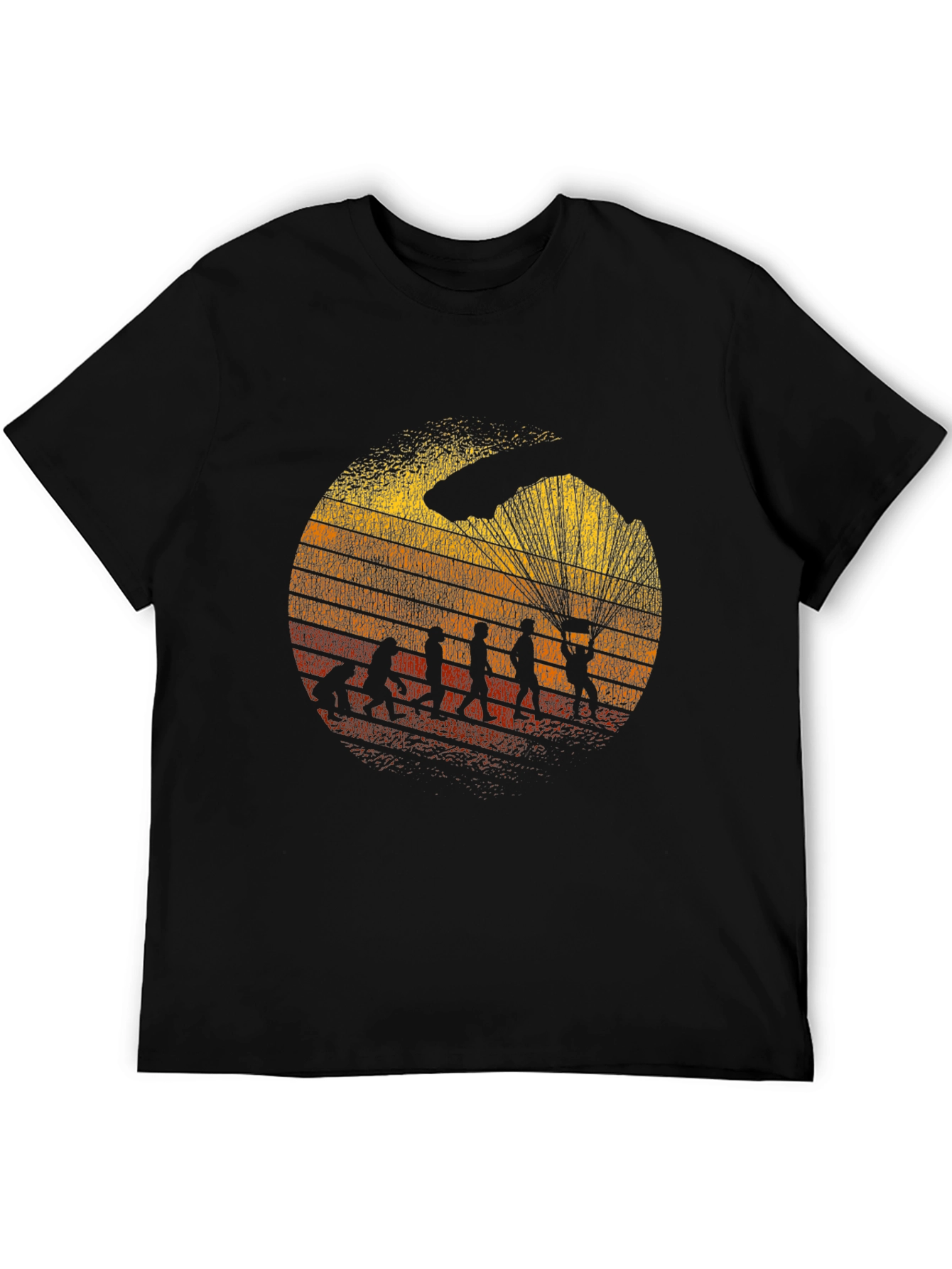 Parachute Evolution Black T-Shirt