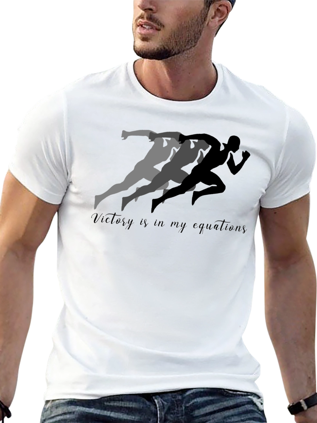 Victory Equation Runner Graphic T-Shirt