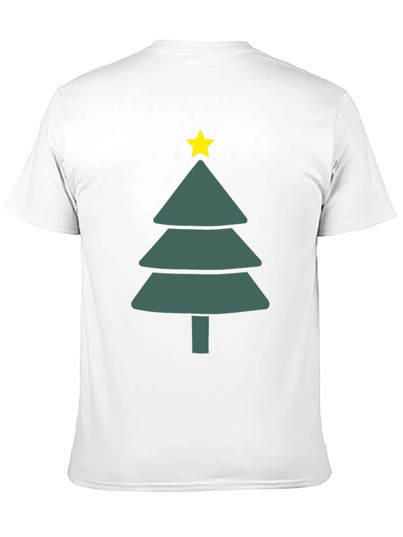 Christmas Tree Graphic Tee - Holiday Festive Shirt