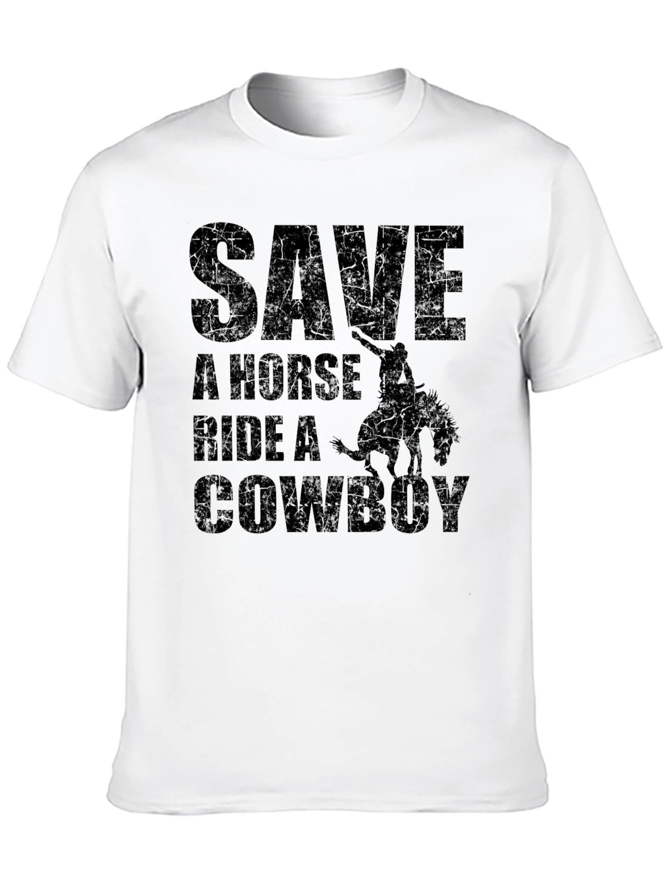Save A Horse Ride A Cowboy Graphic Tee