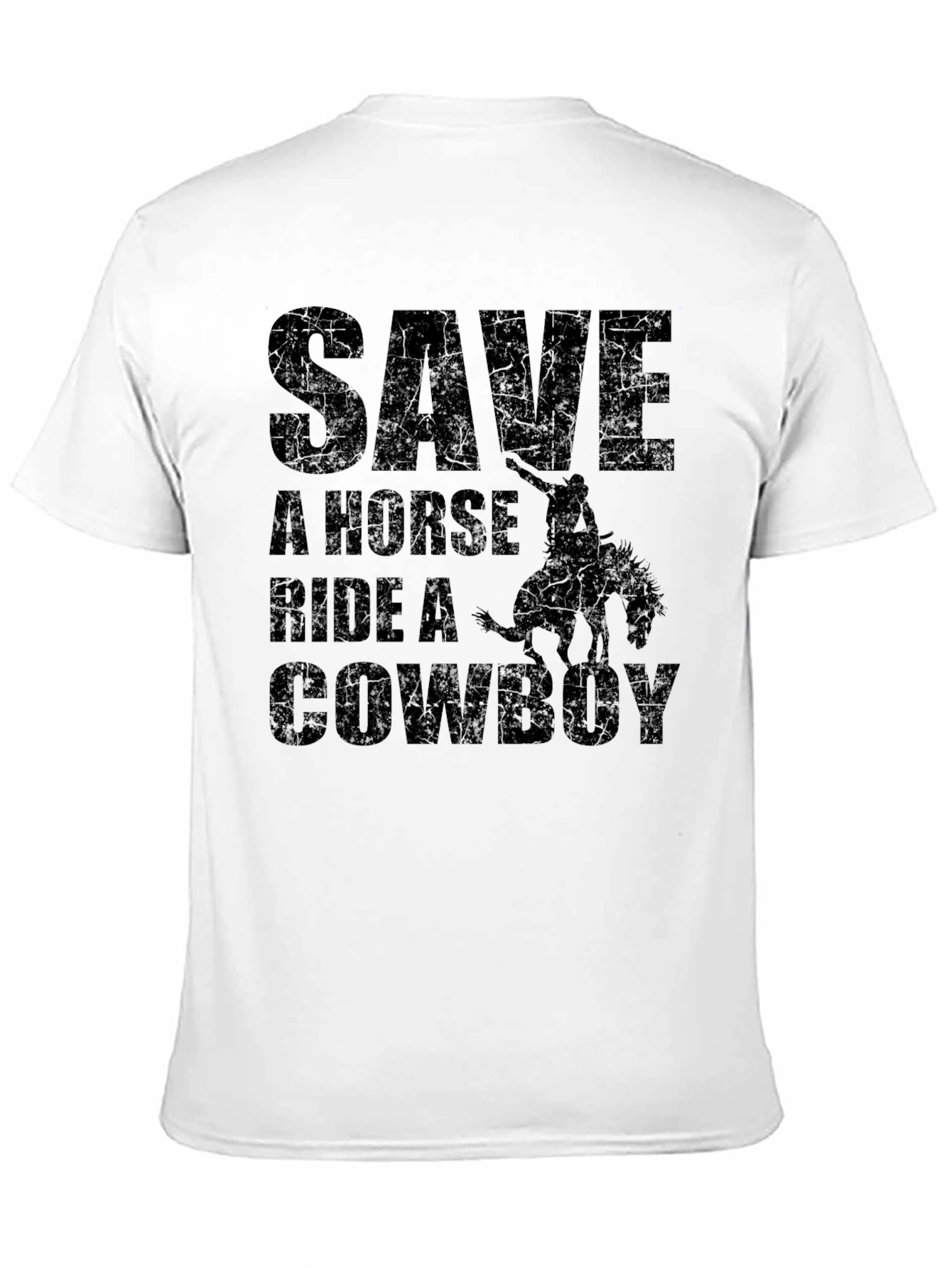 Save A Horse Ride A Cowboy Graphic Tee