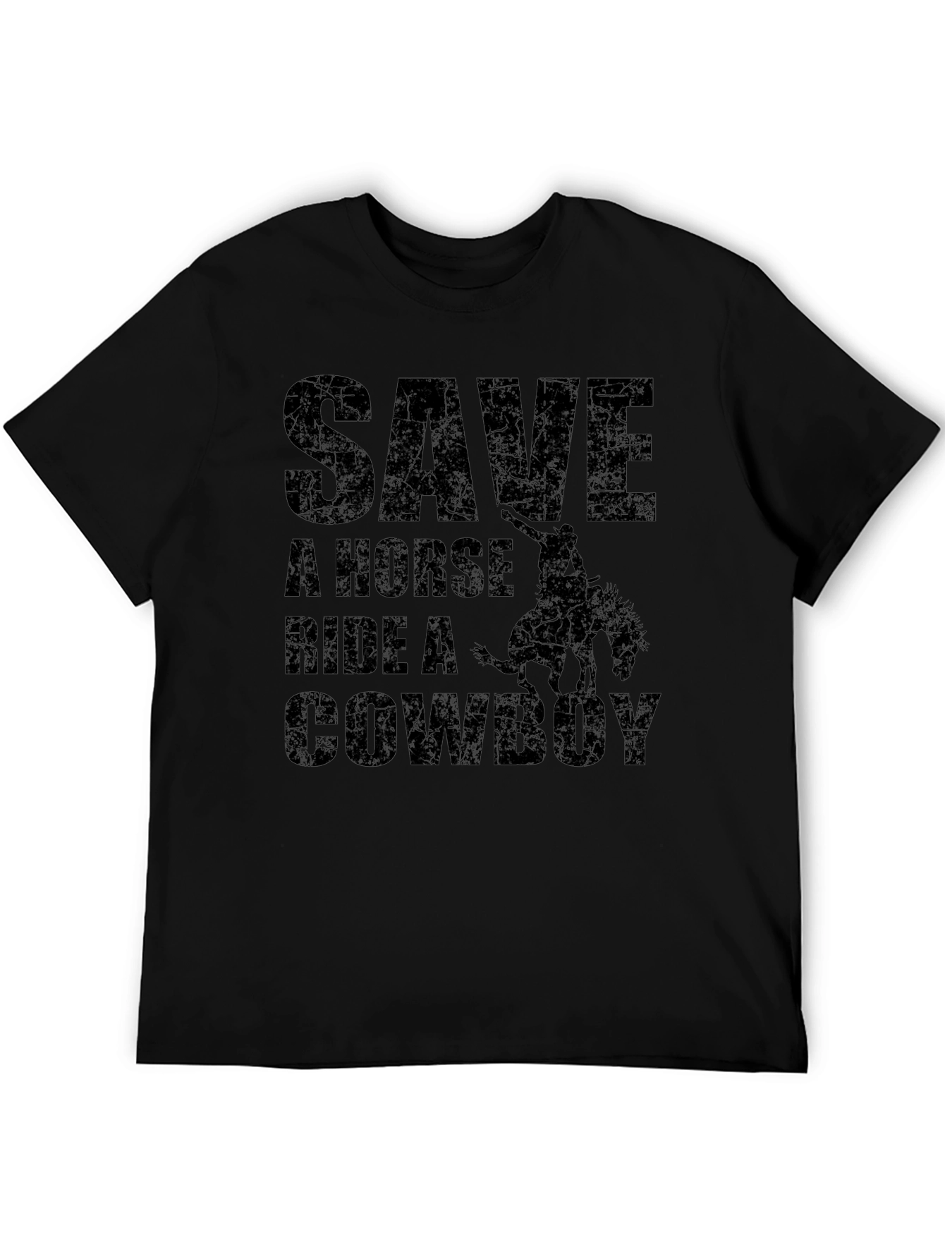 Save A Horse Ride A Cowboy Graphic Tee