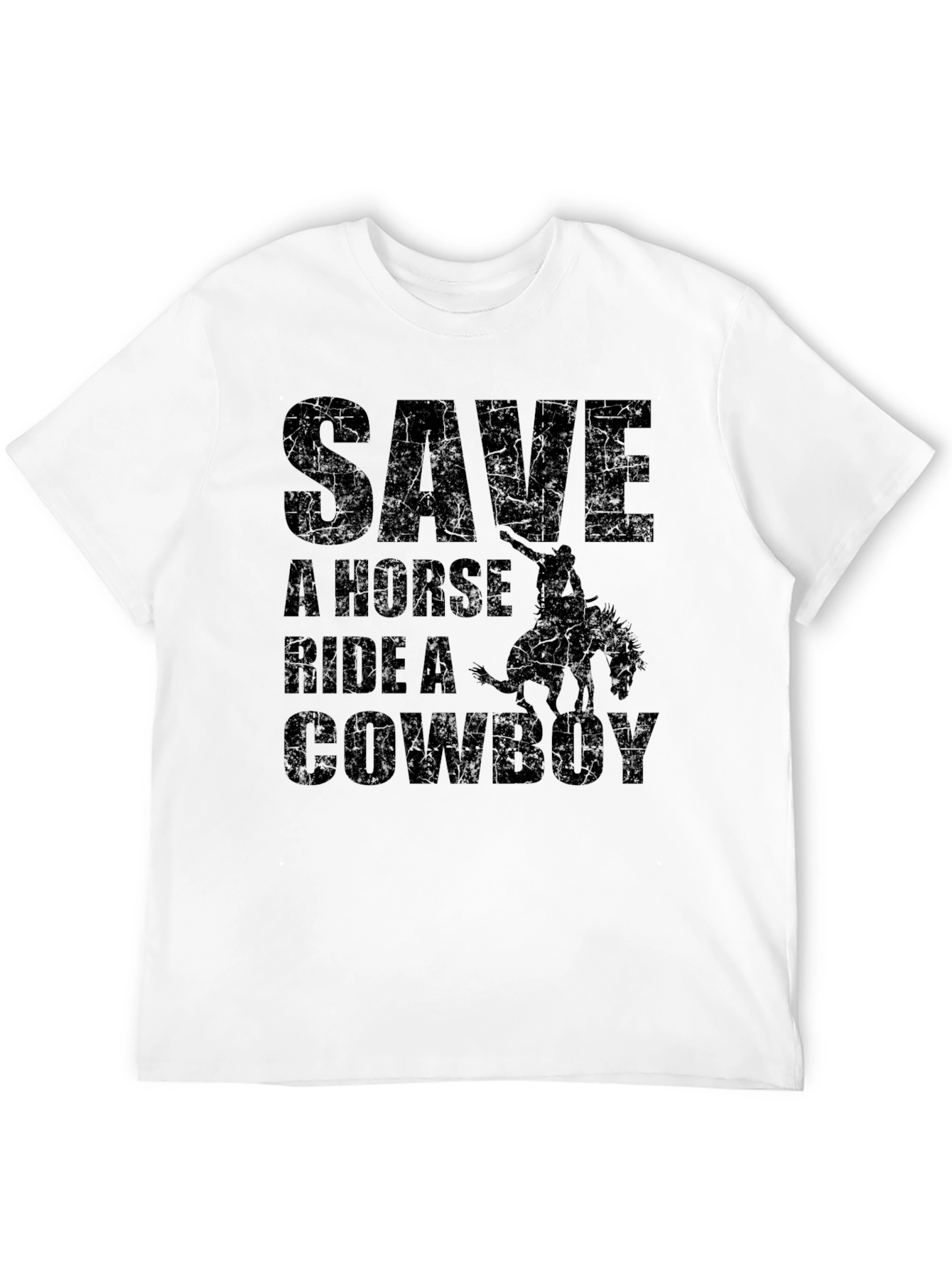 Save A Horse Ride A Cowboy Graphic Tee