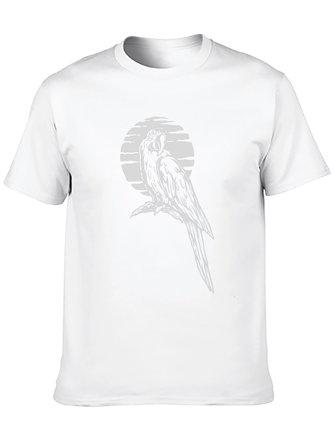 Parrot Graphic T-Shirt - Black