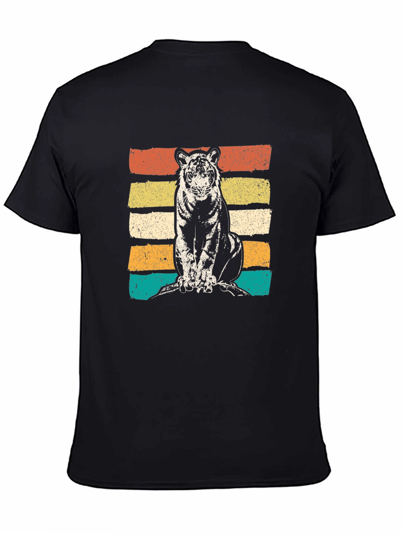 Retro Tiger Graphic T-Shirt