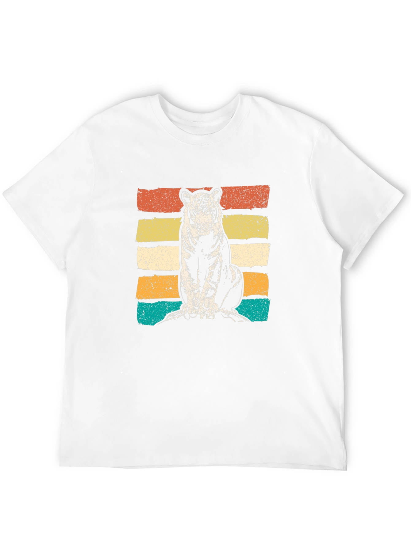 Retro Tiger Graphic T-Shirt