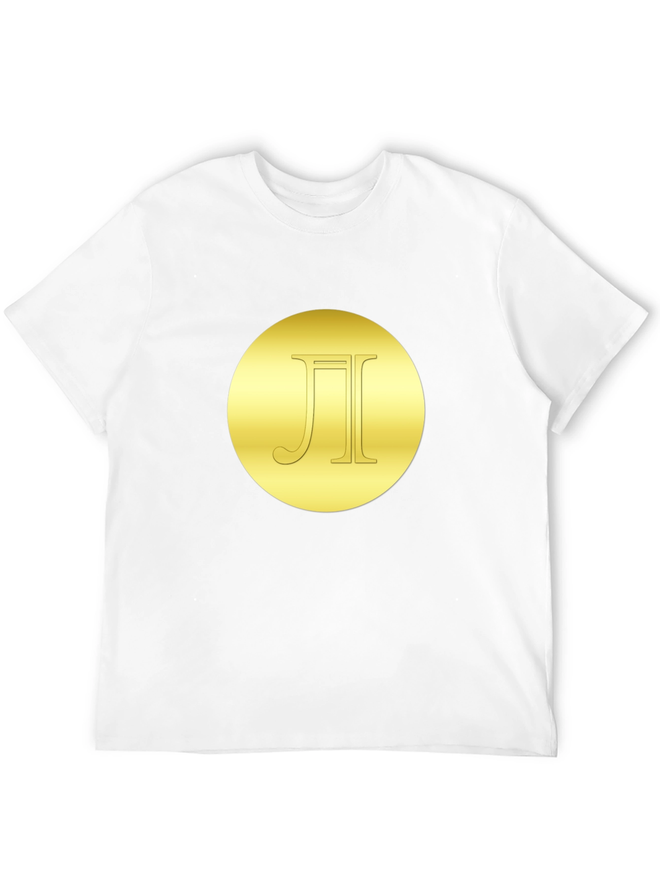 Gold Circle Logo Black T-Shirt